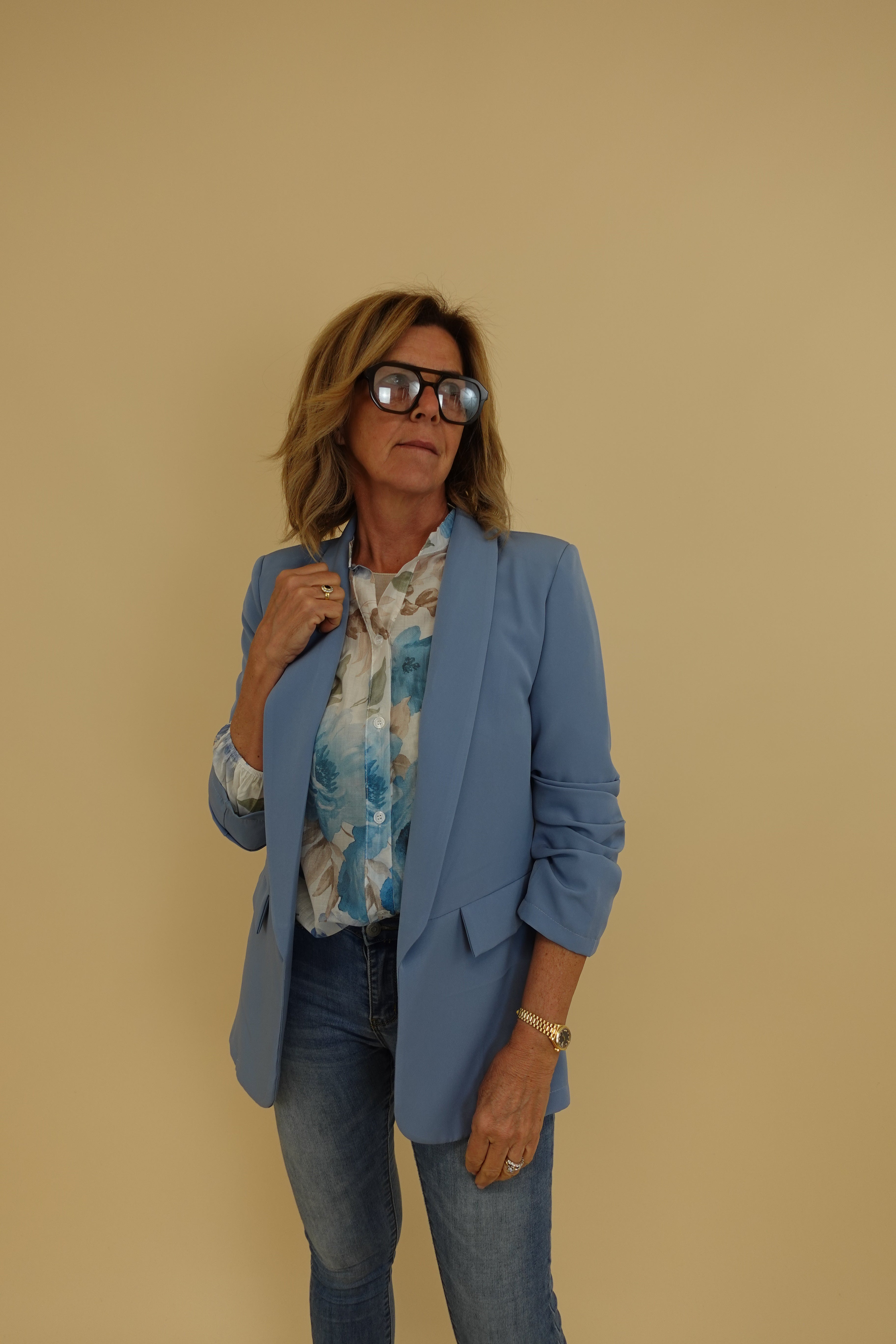 Giacca Primavera Azzurro
