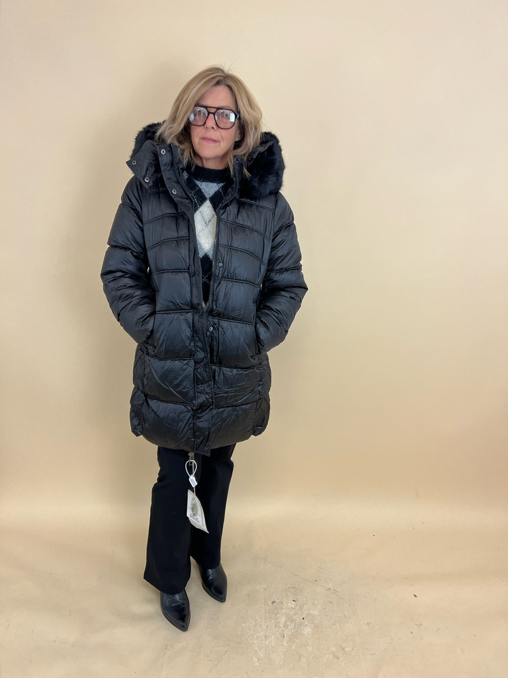 Piumino Lucrezia Nero