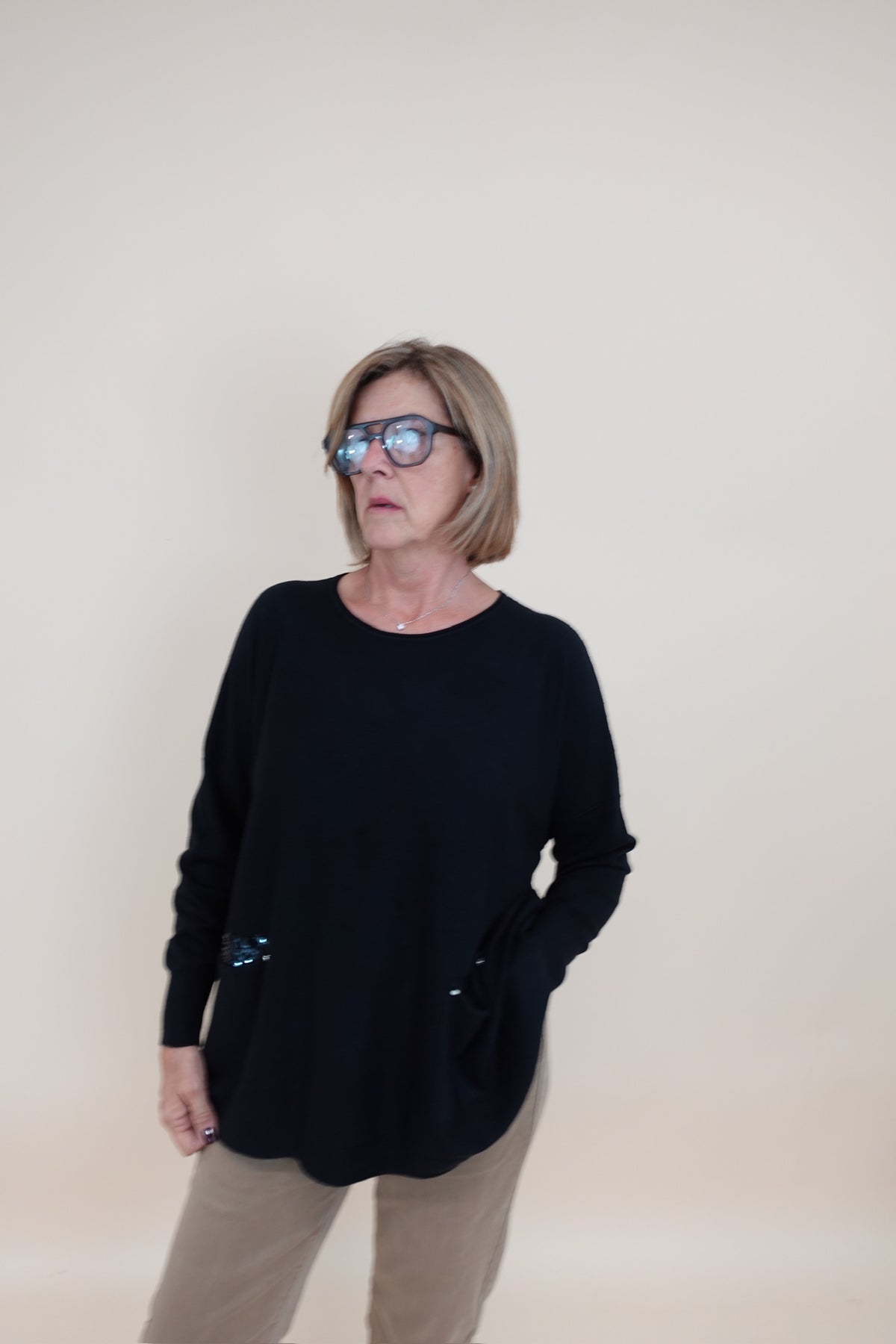 Maglia Antonietta Nero