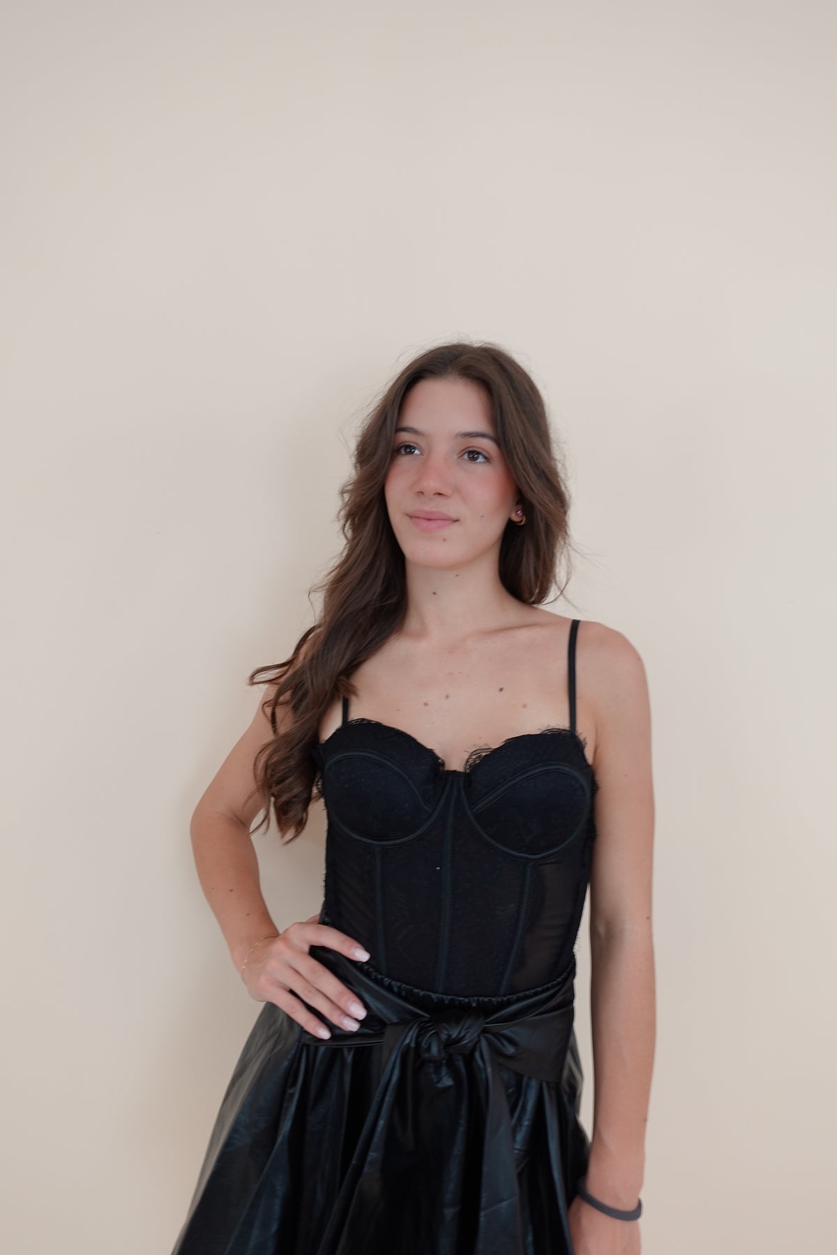 Corsetto Pizzo Nero