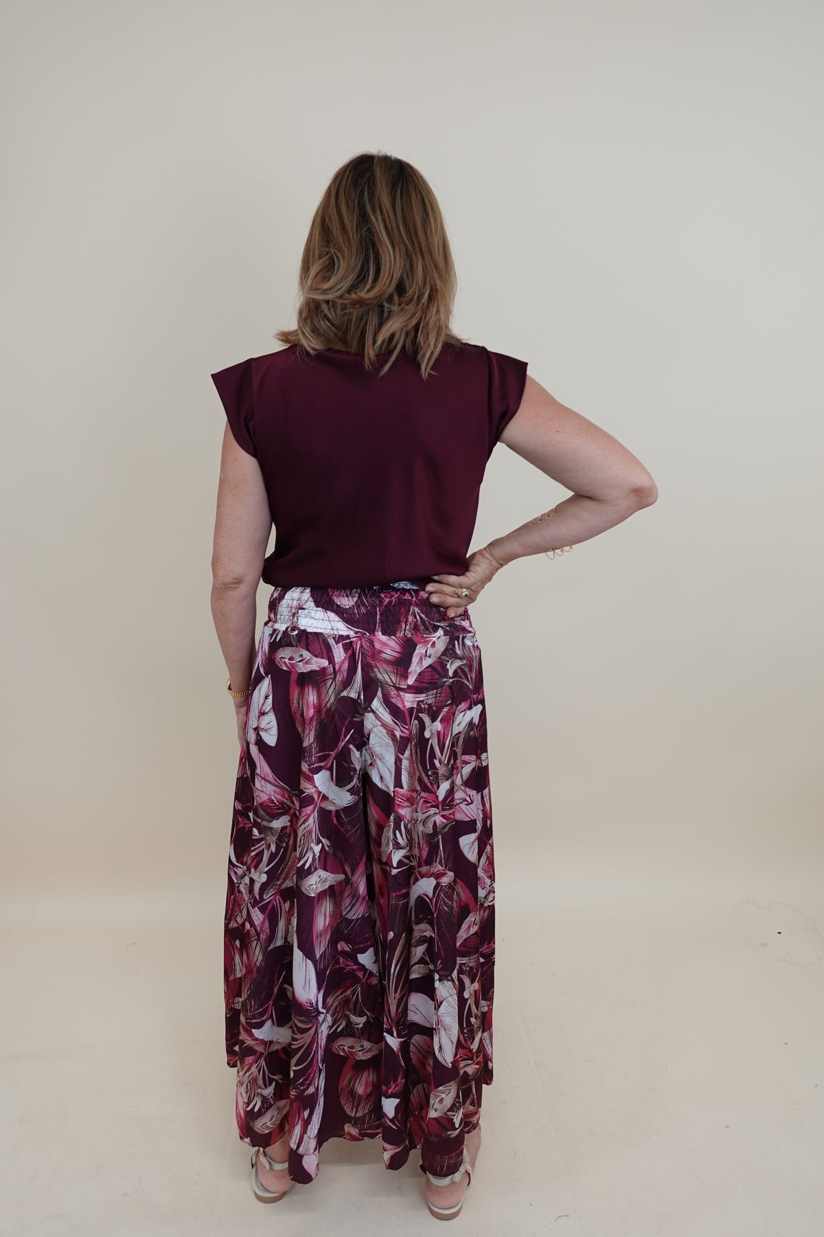 Pantalone Fantasy Bordeaux
