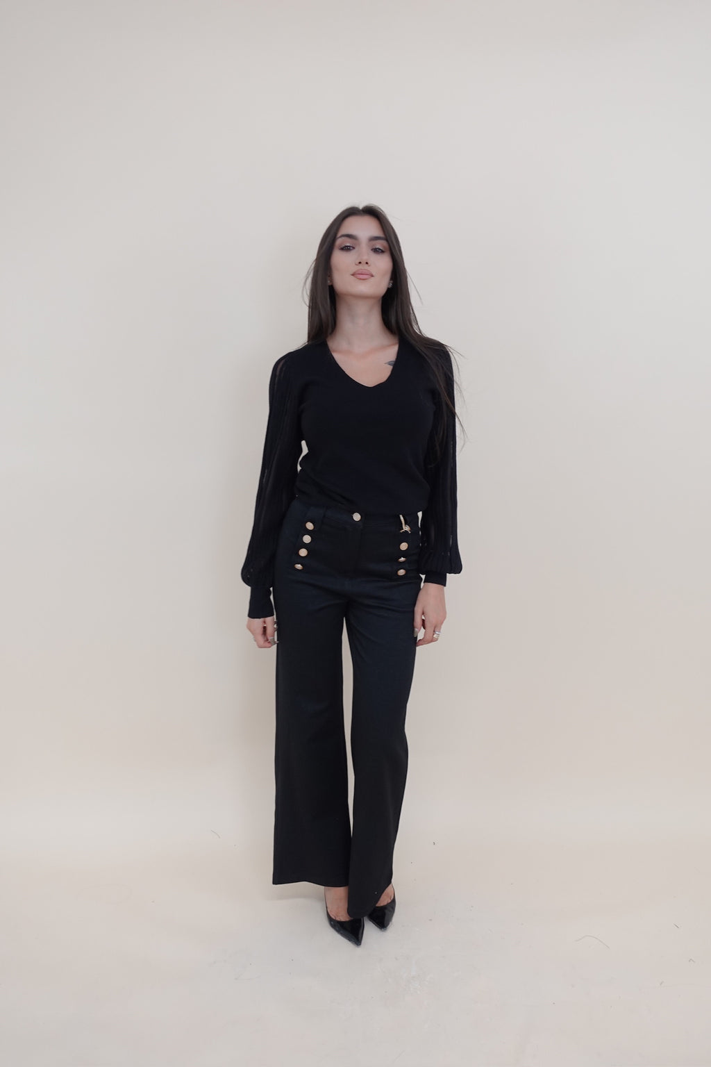 Pantalone Montecarlo Nero