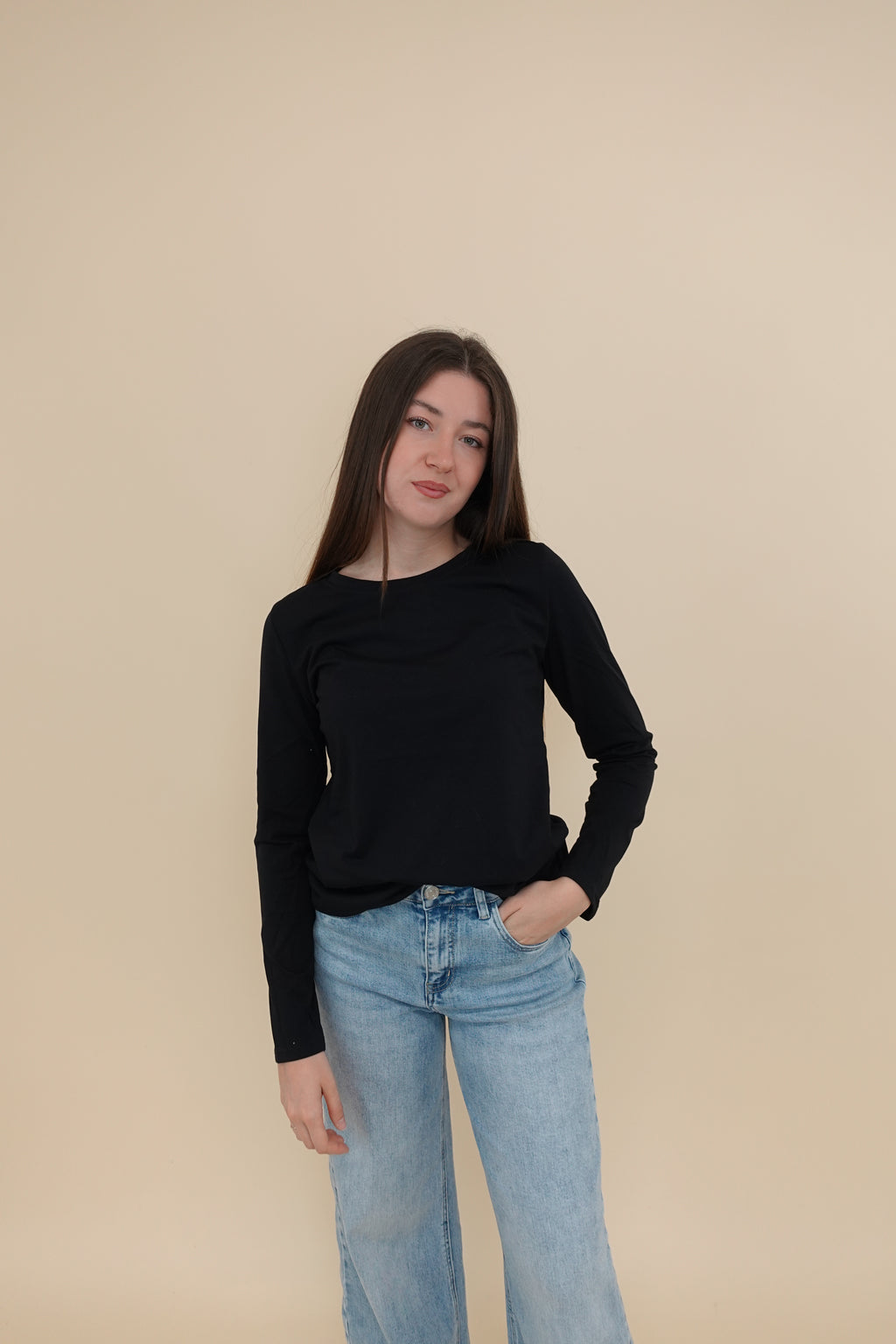 Maglia Basic Nera