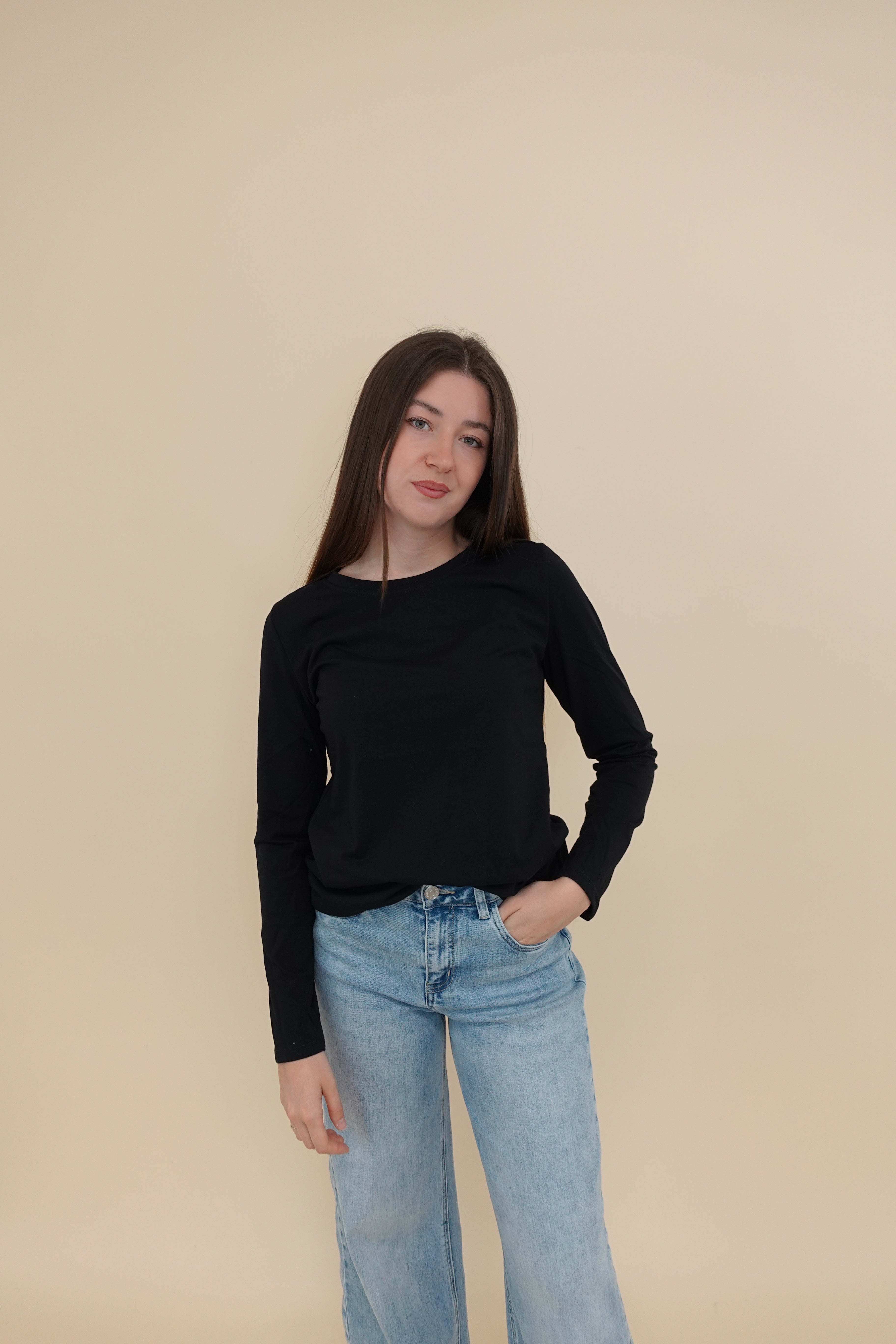 Maglia Basic Nera