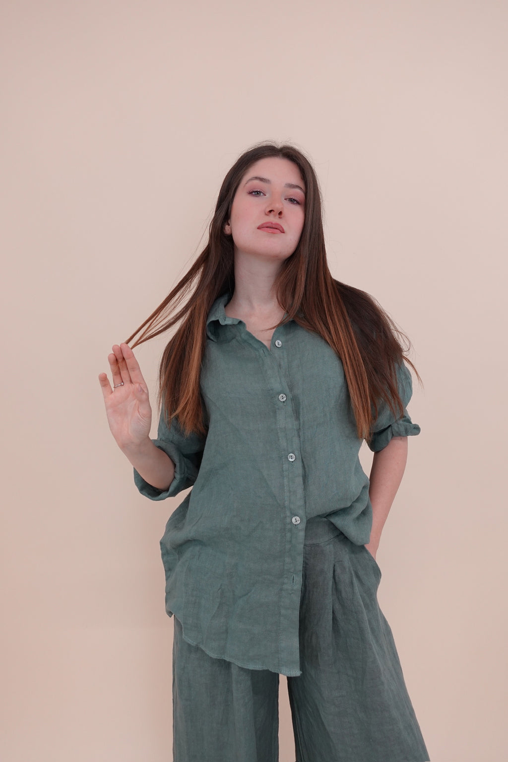Camicia Olbia Verde