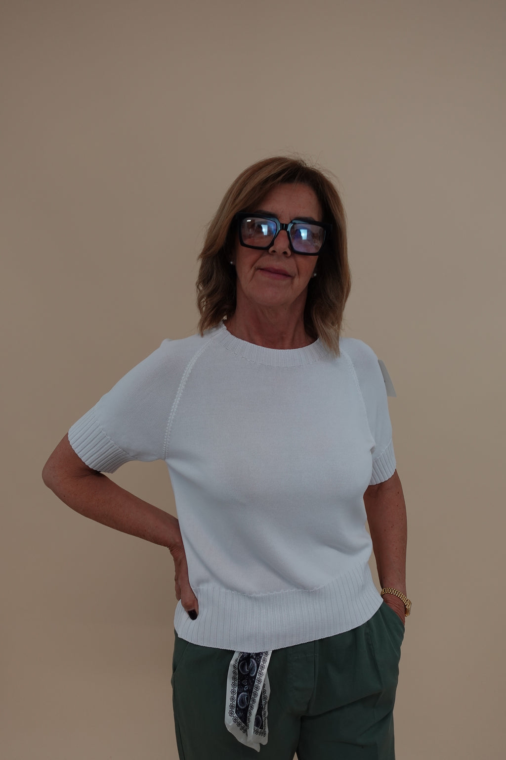 Maglia Monica Bianco
