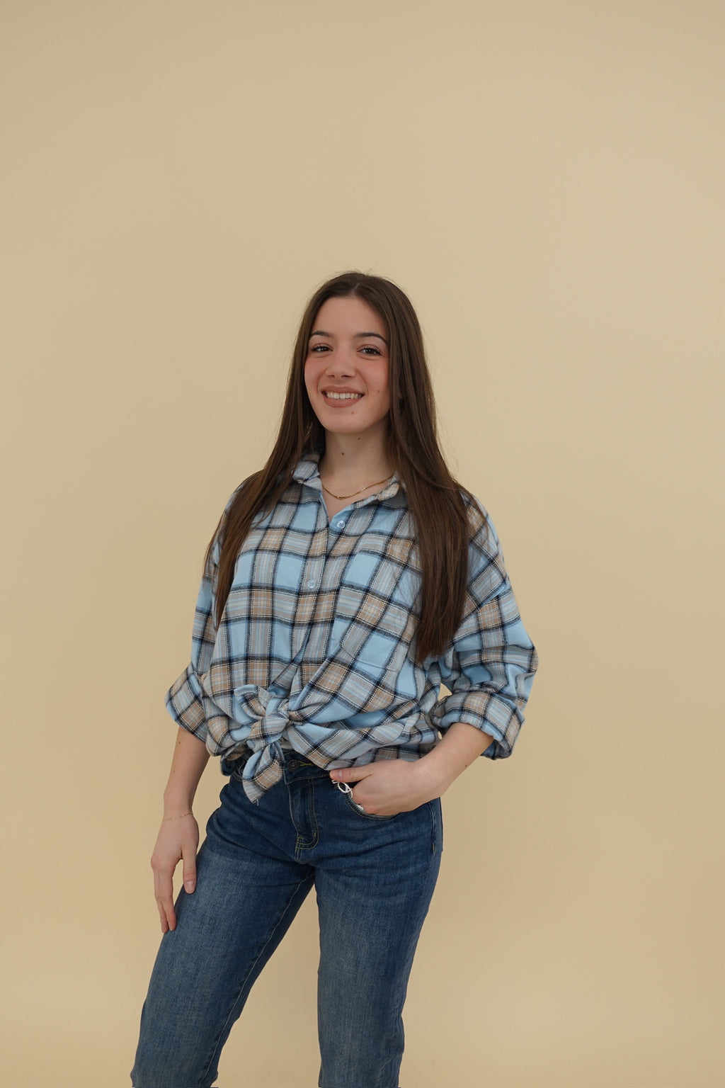Camicia Silvia Azzurra