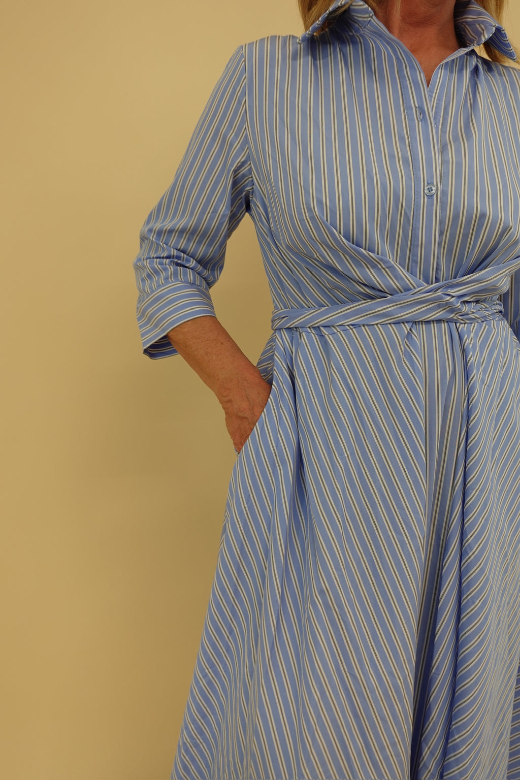 Abito Line Azzurro