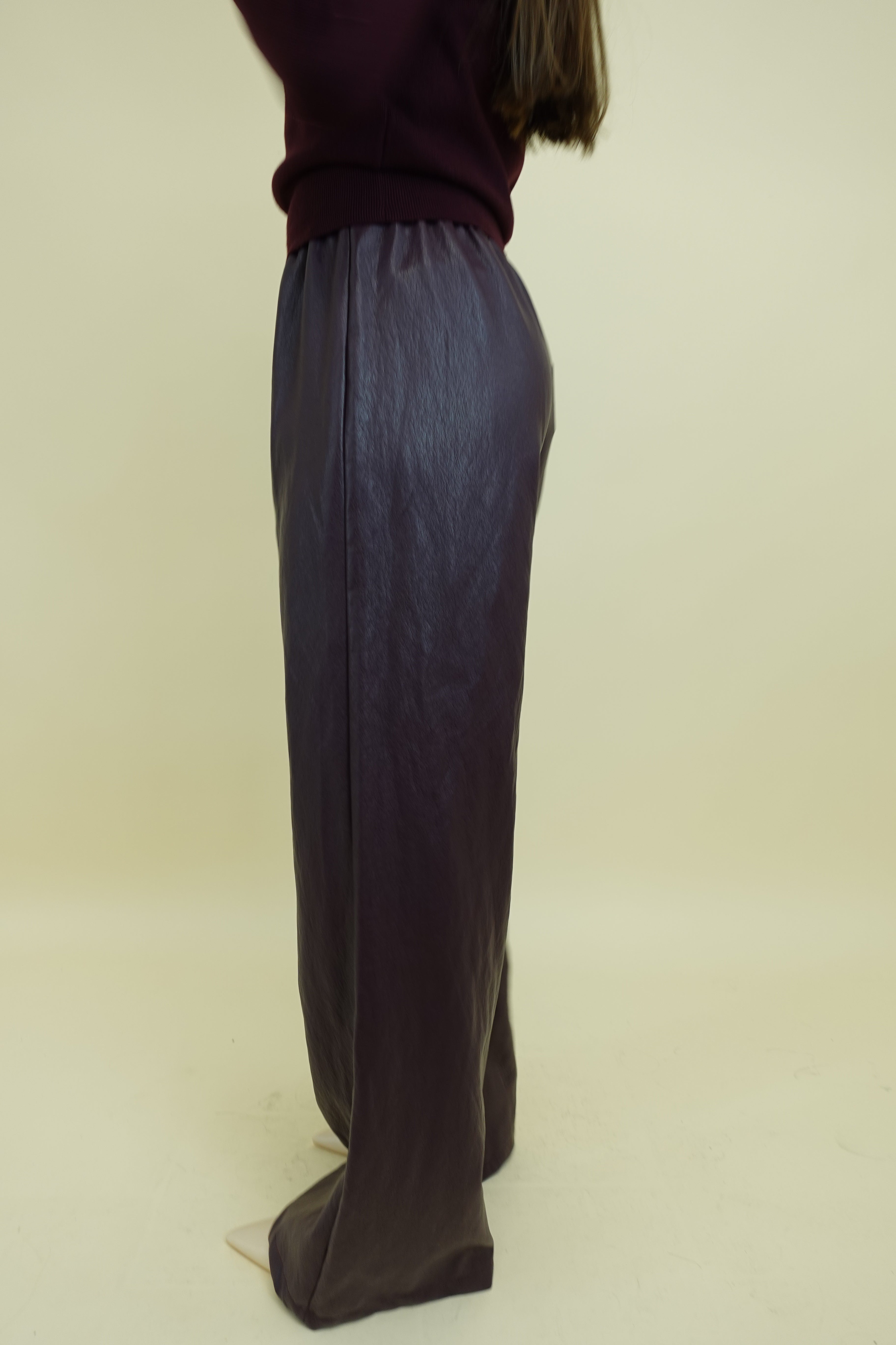 Pantalone Luna bordeaux
