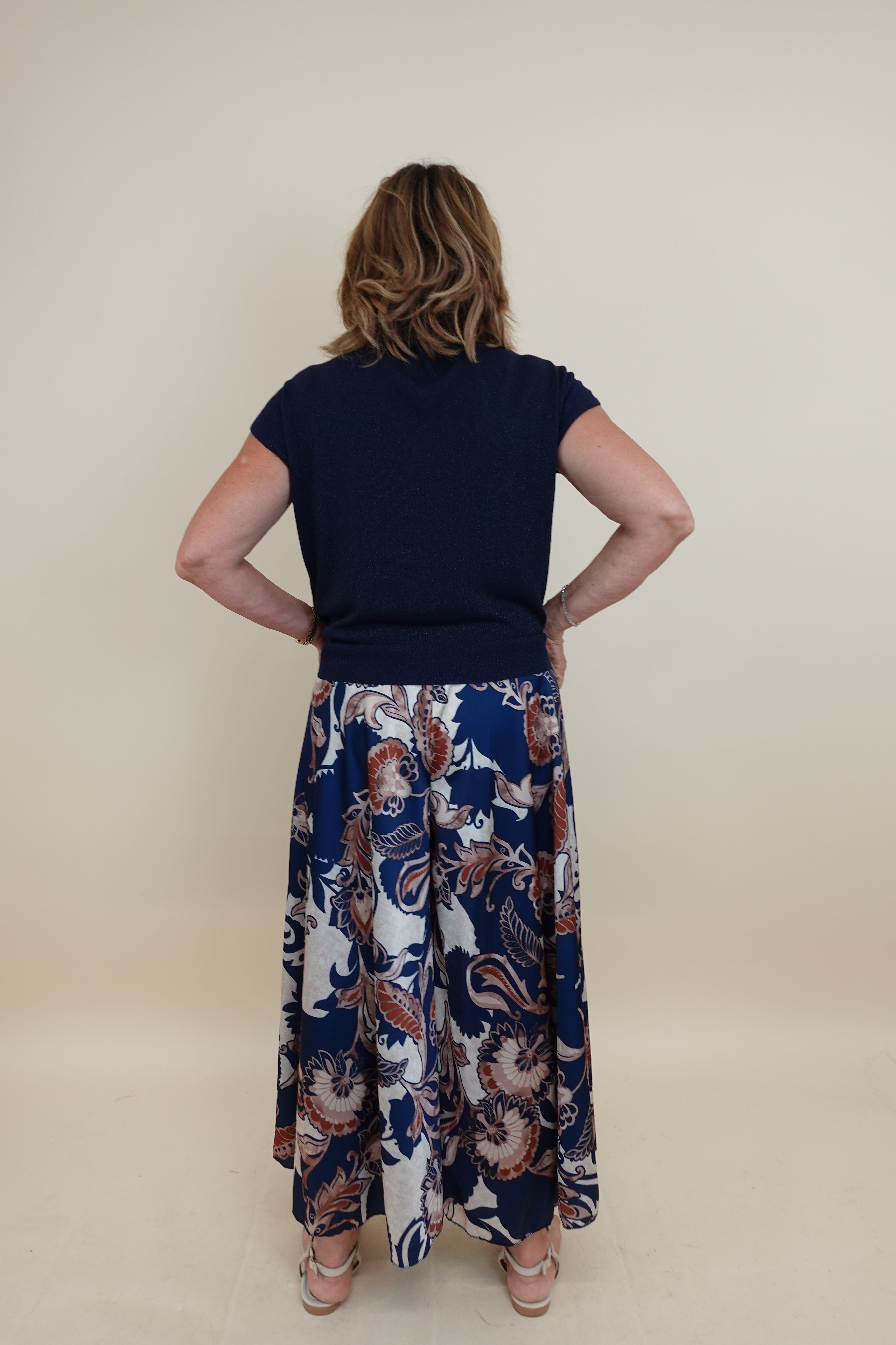 Pantalone Fantasy Blu Nuovo