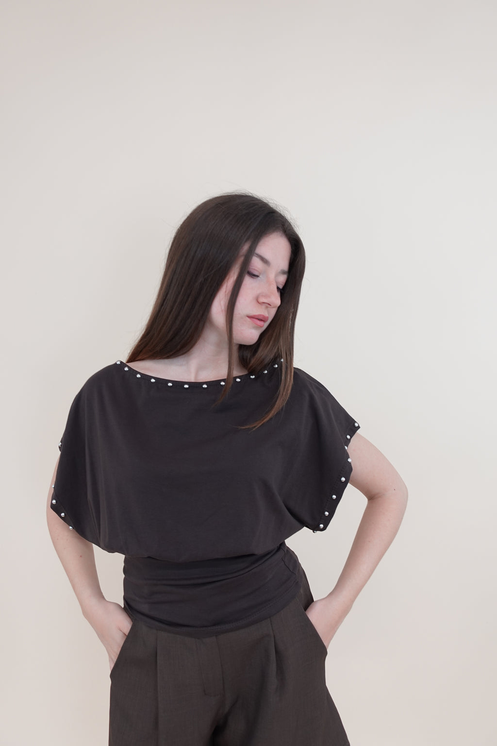 Maglia Silvia Marrone