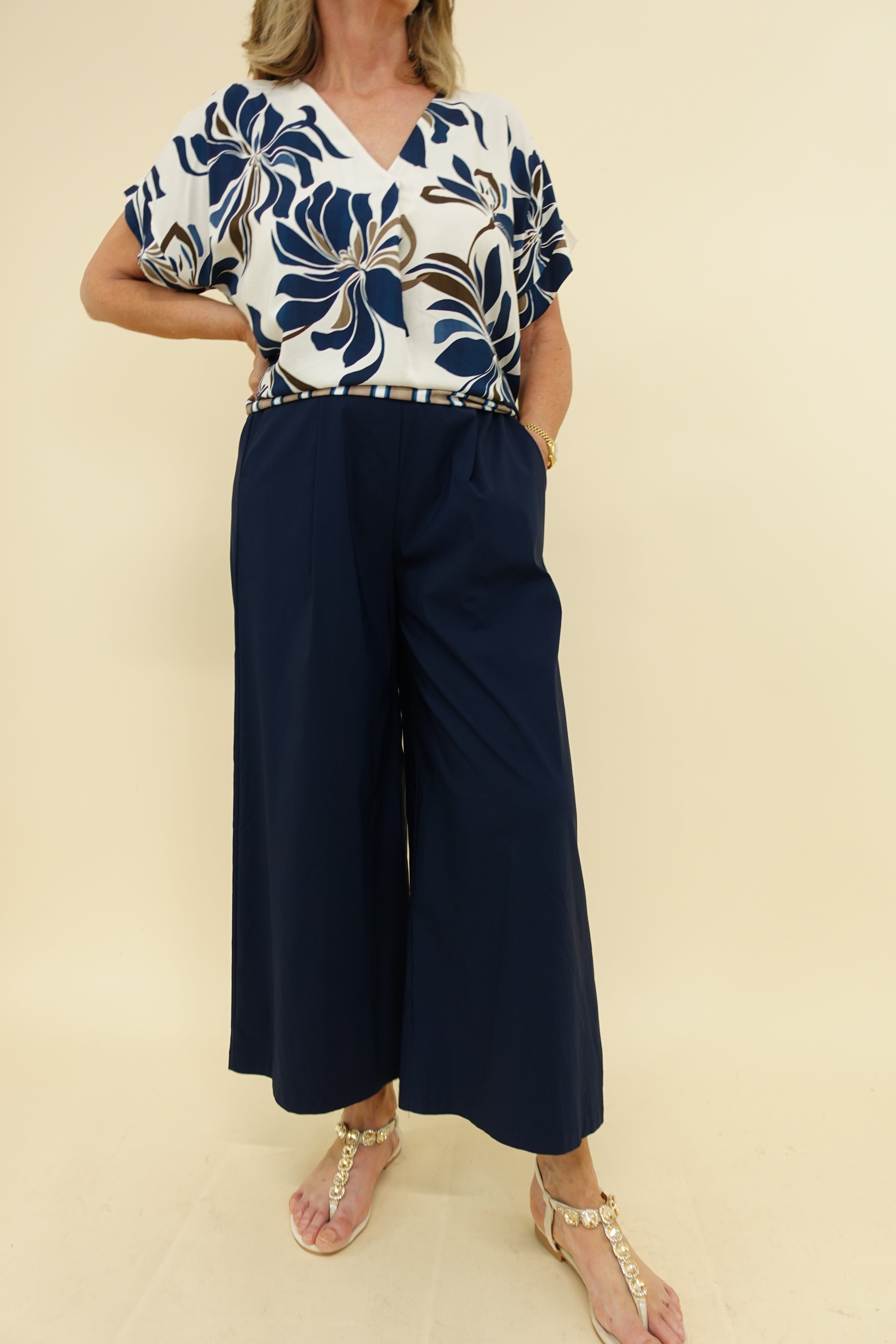 Pantalone Adriana Blu