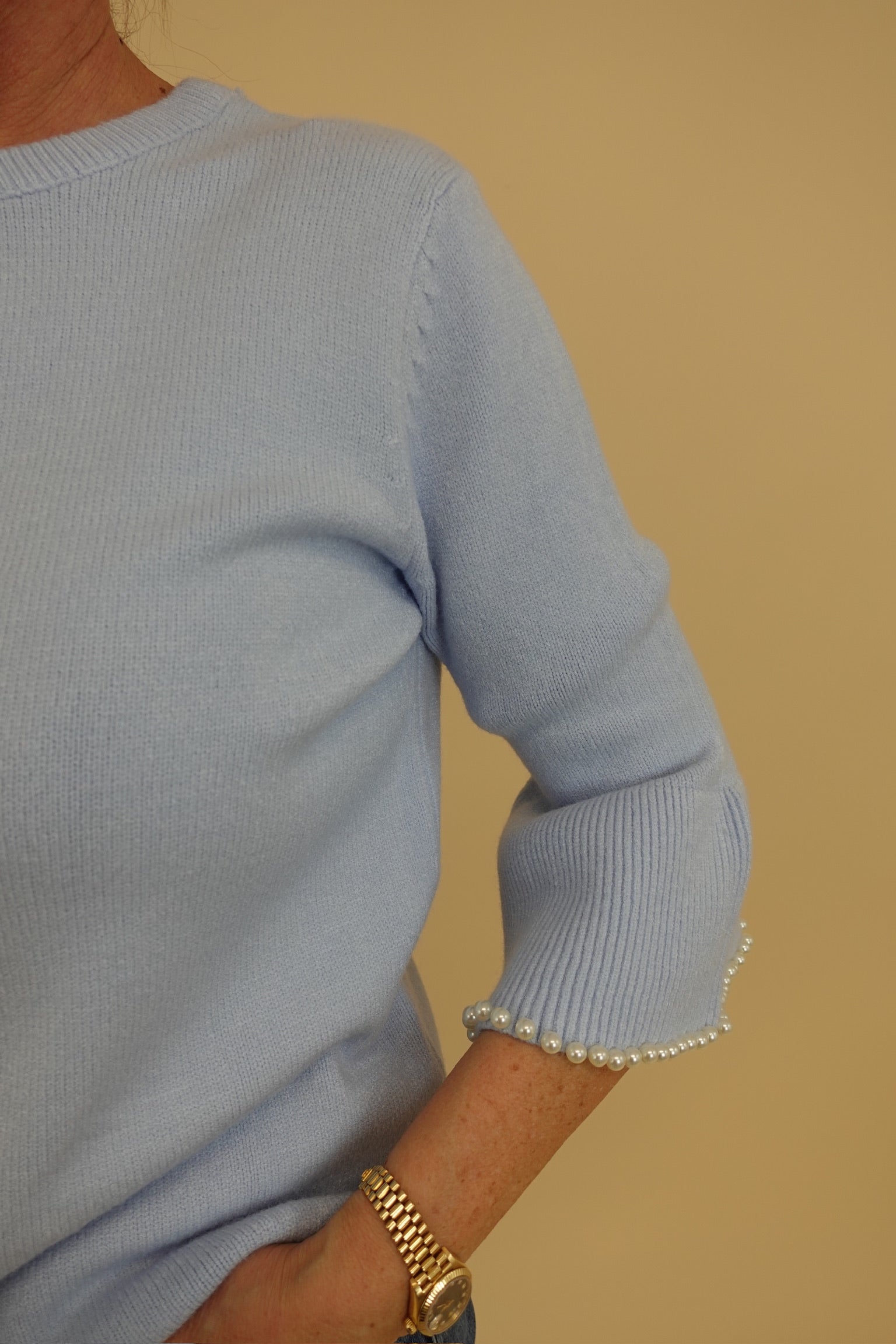 Maglia Perle Azzurro