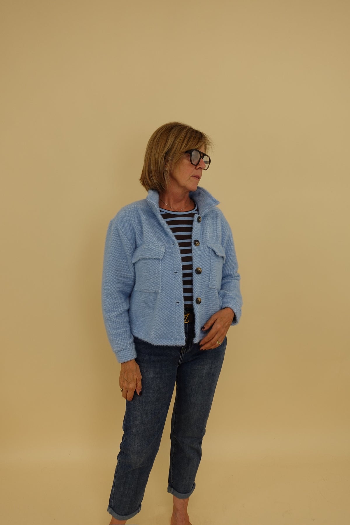 Giacca Federica Azzurro