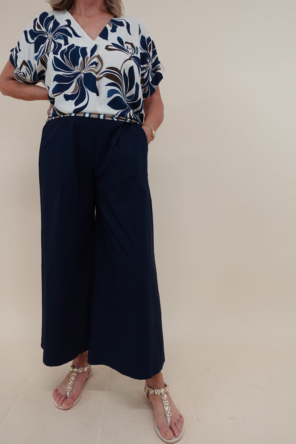 Pantalone Adriana Blu