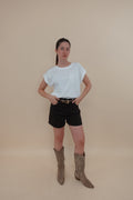 T-Shirt Ricamo Bianca