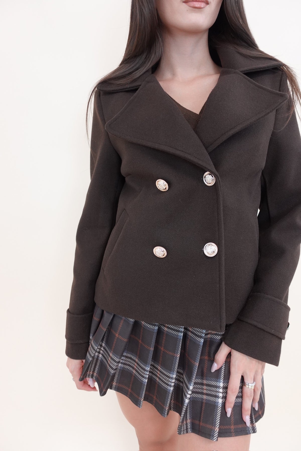 Cappotto Gold Marrone