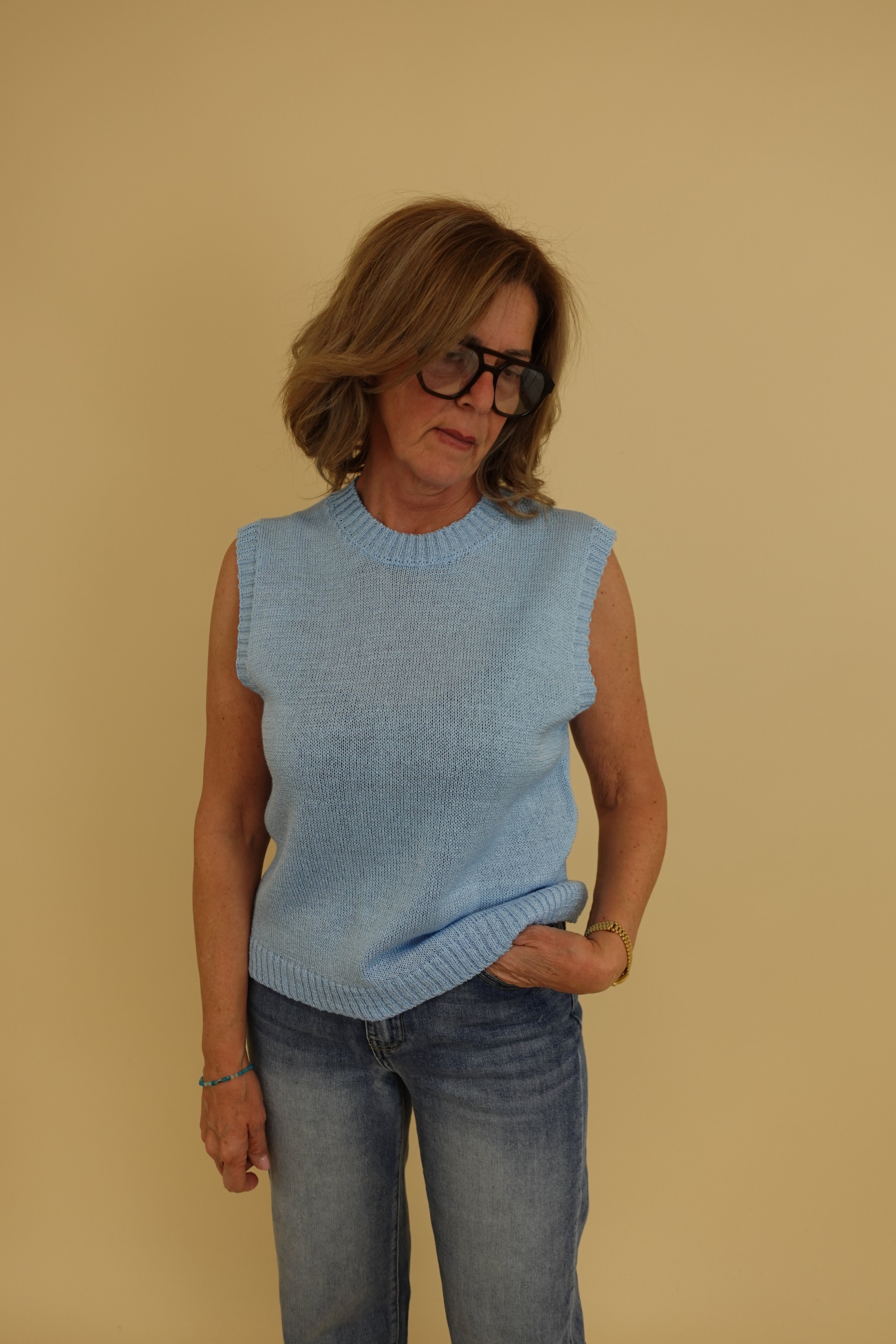 Gilet Alessia Azzurro