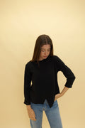 Maglia Assimmetrica Nero