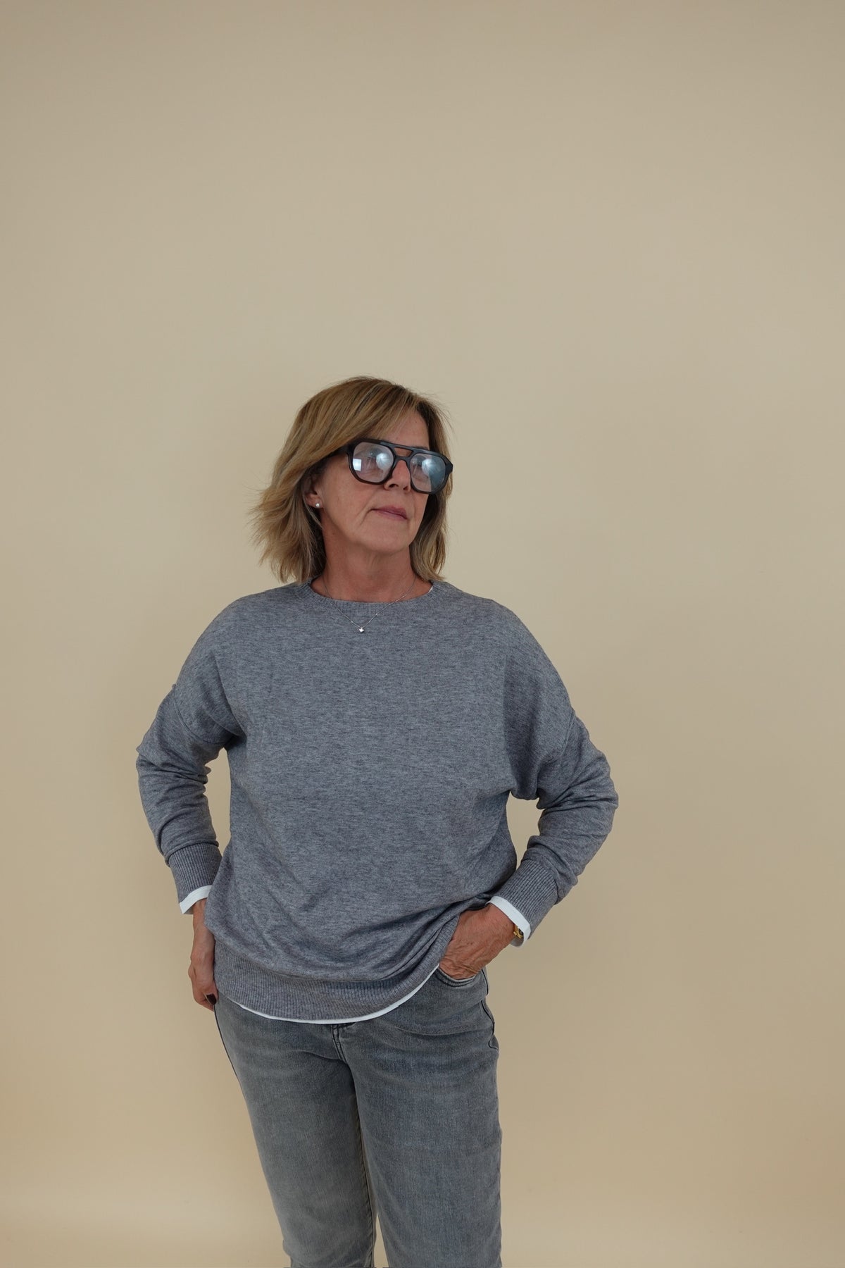 Maglione Cortina Grigio