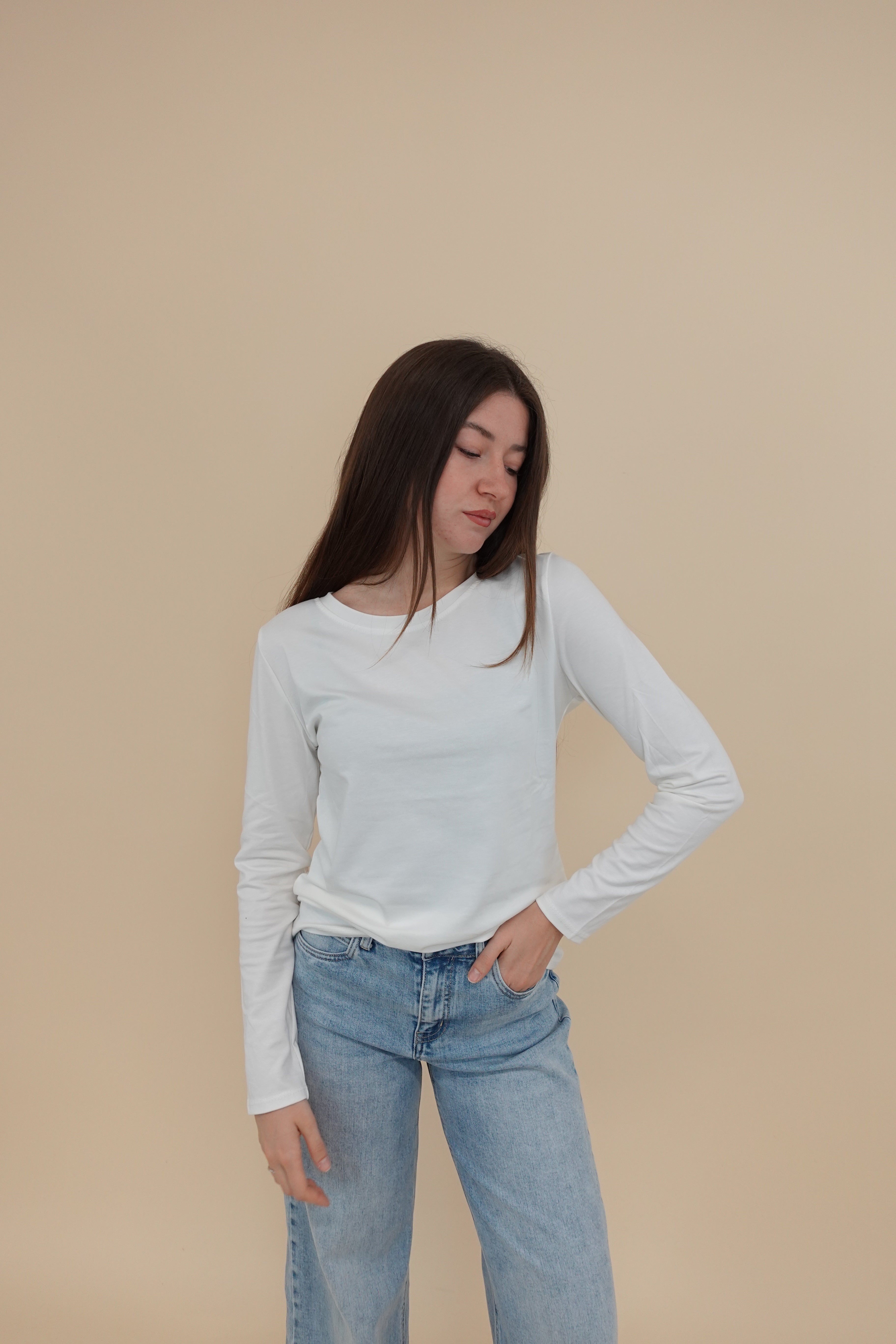 Maglia Basic Bianca