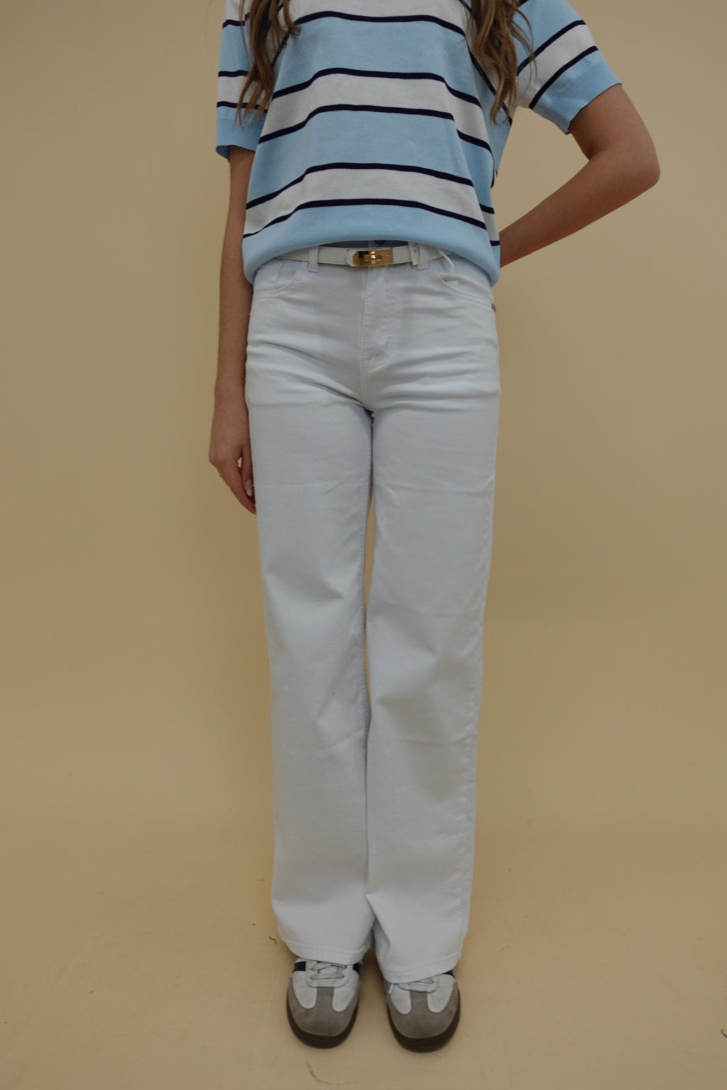 Jeans Palazzo Bianco