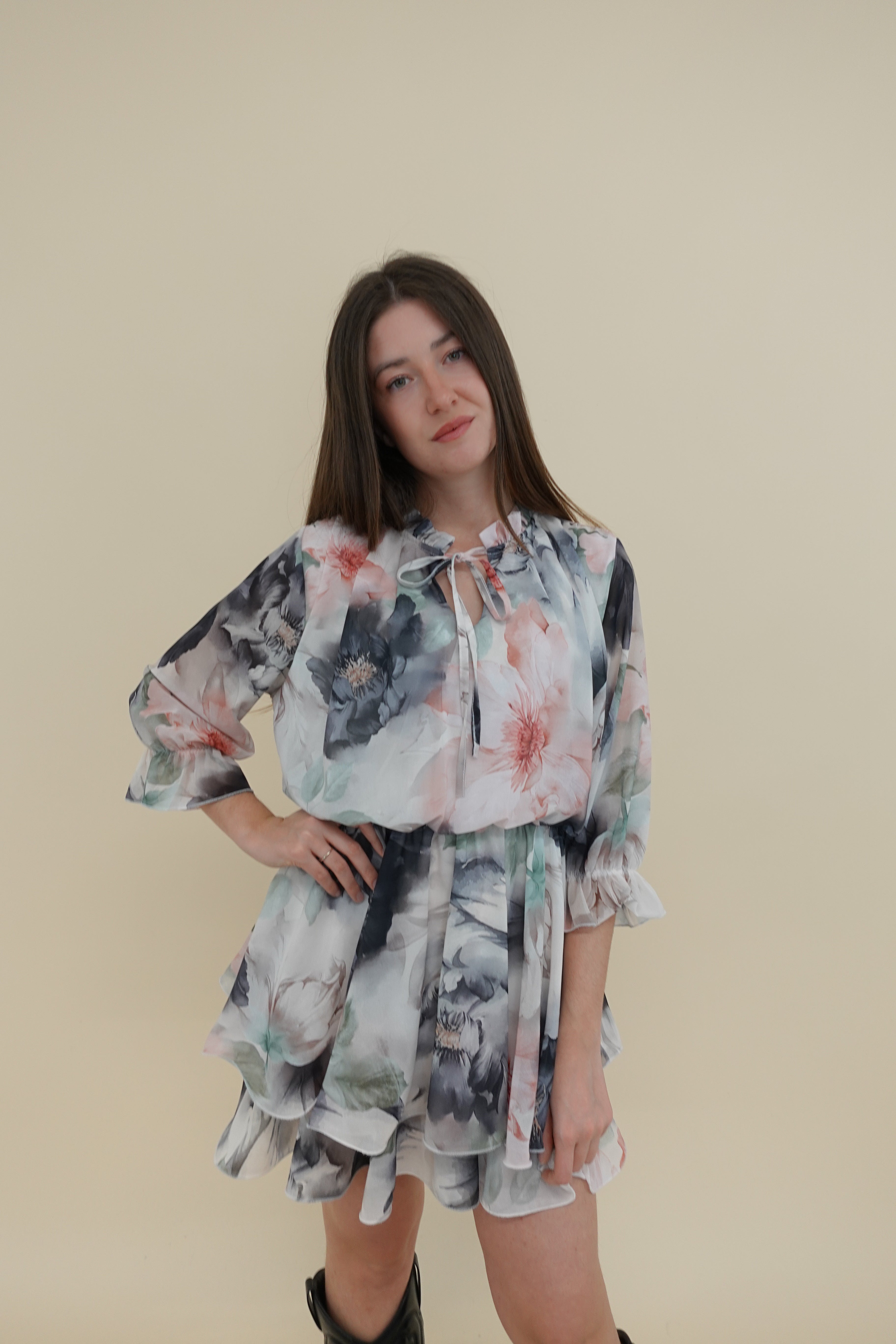 Abito Primavera Nero