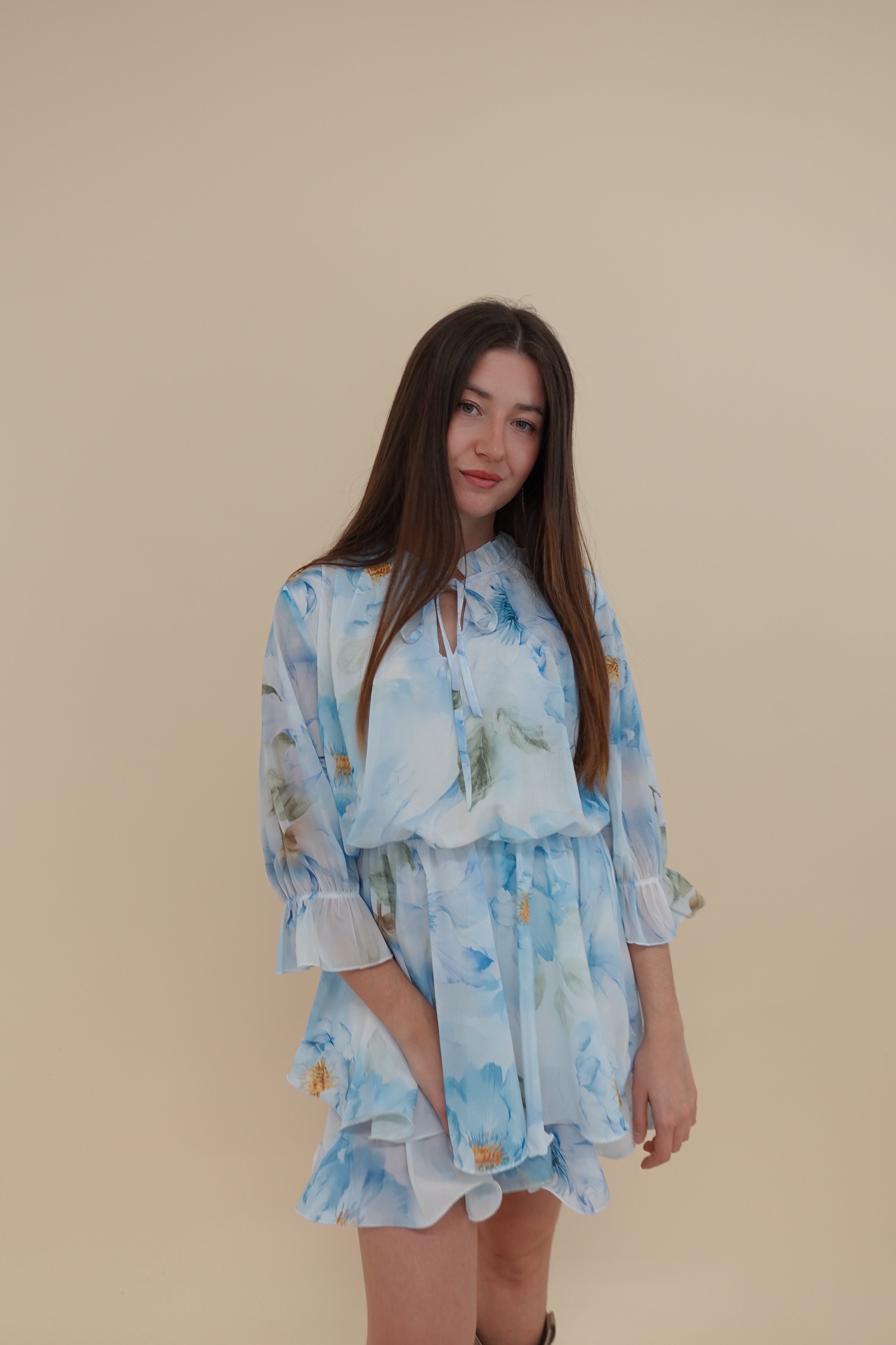 Abito Primavera Azzurro