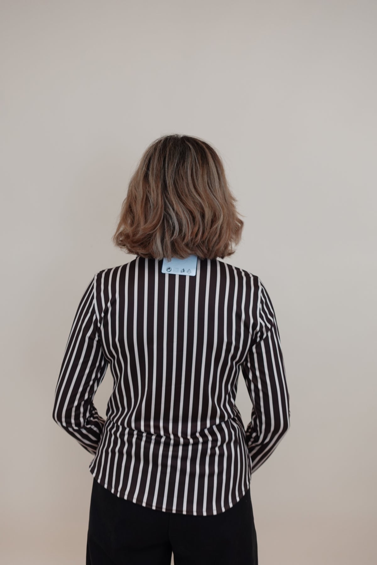 Camicia Matilde Marrone & Beige