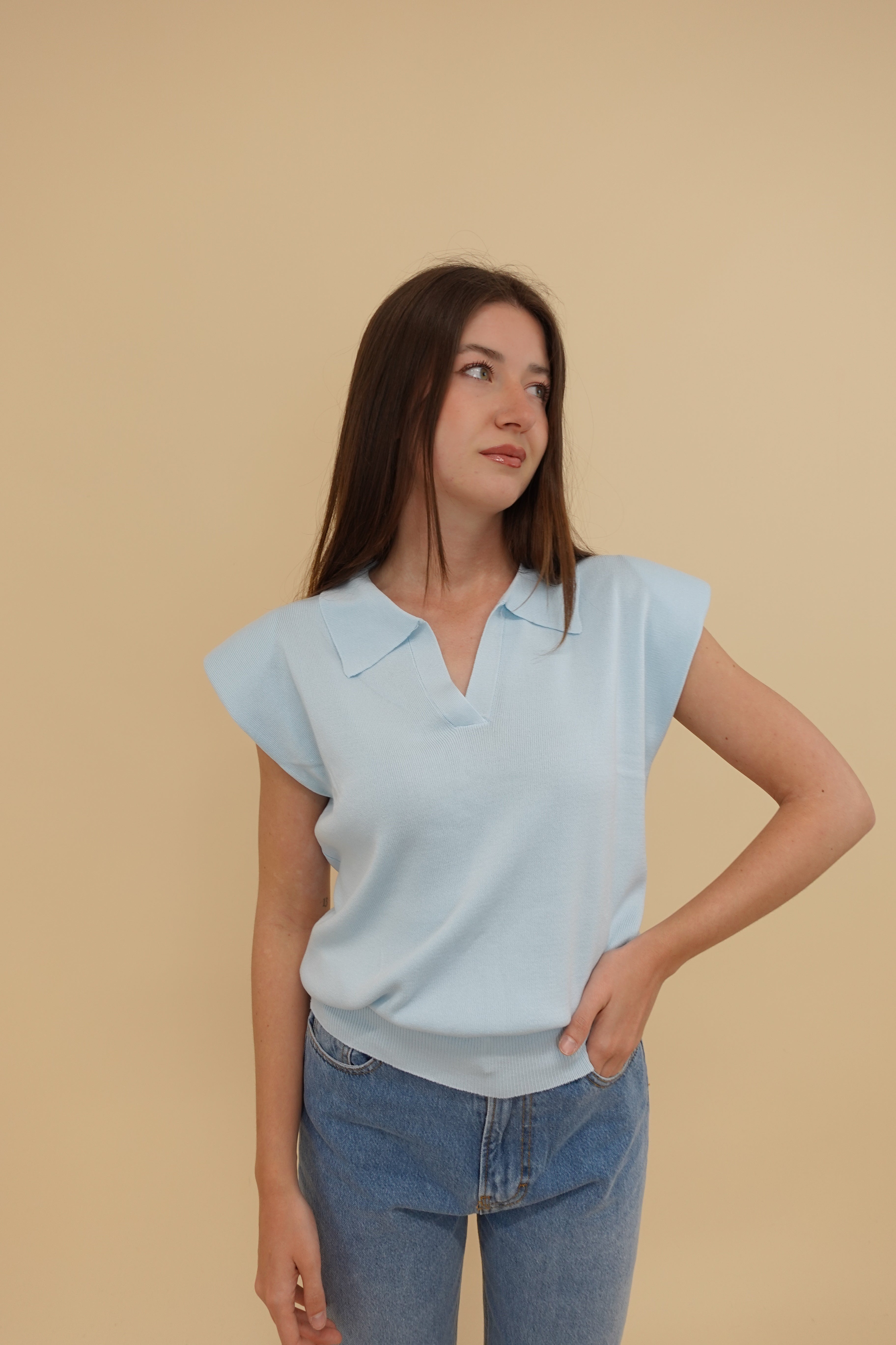 Maglia Greta Azzurra