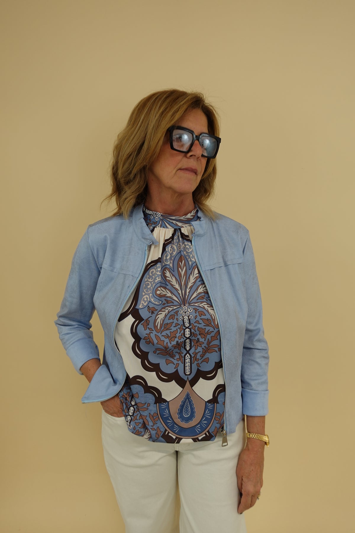 Giacca Elena Azzurra