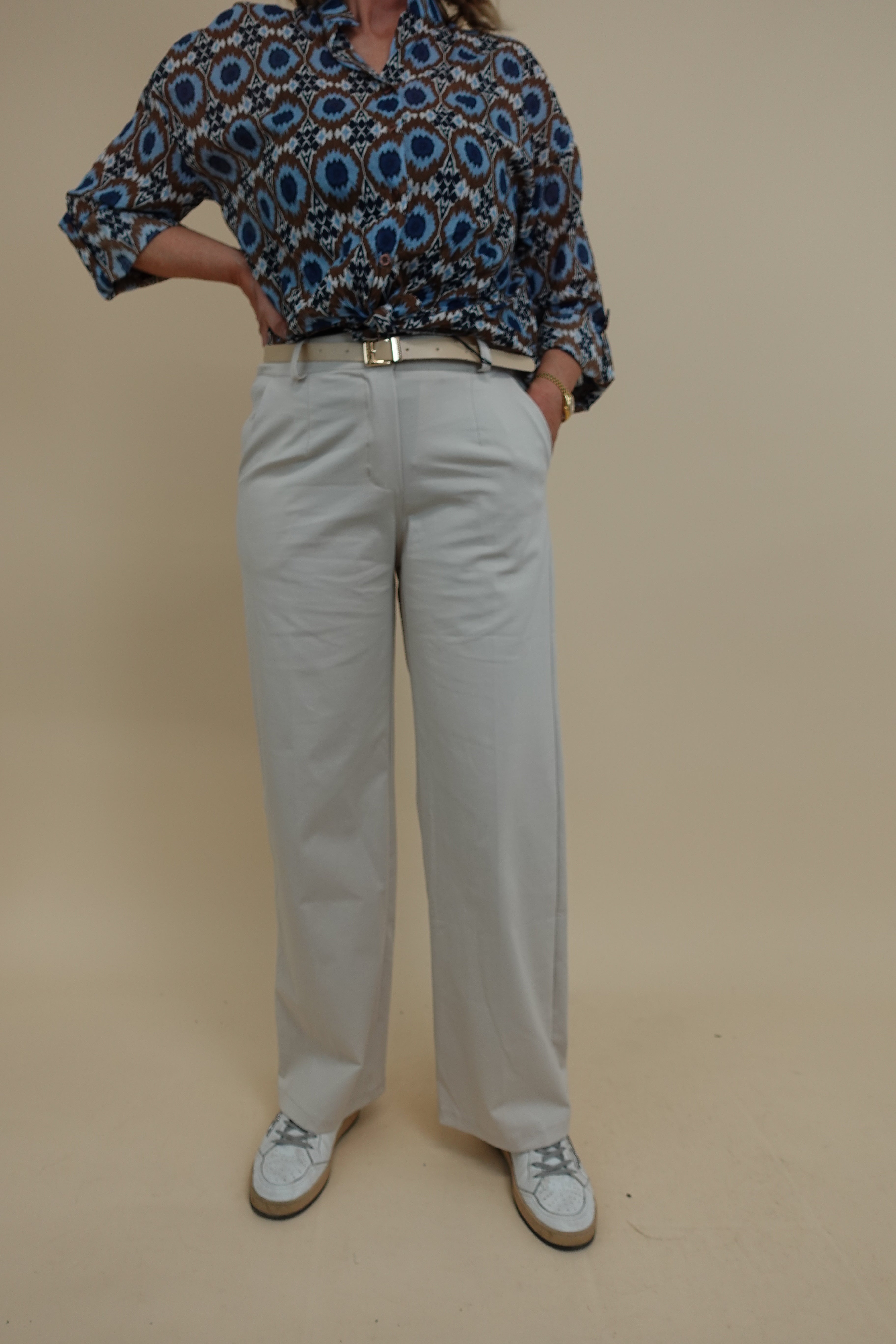 Pantalone Style Beige