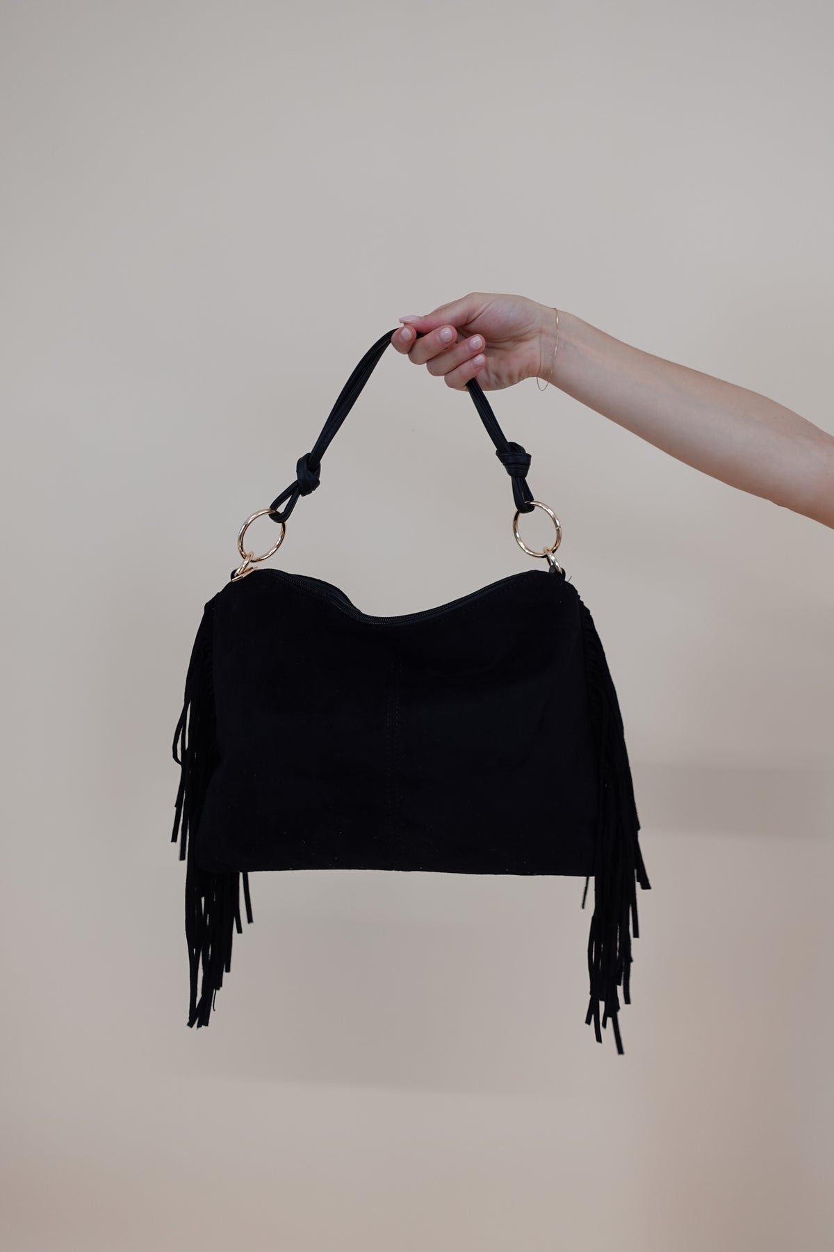 Borsa Everyday Frange Nero