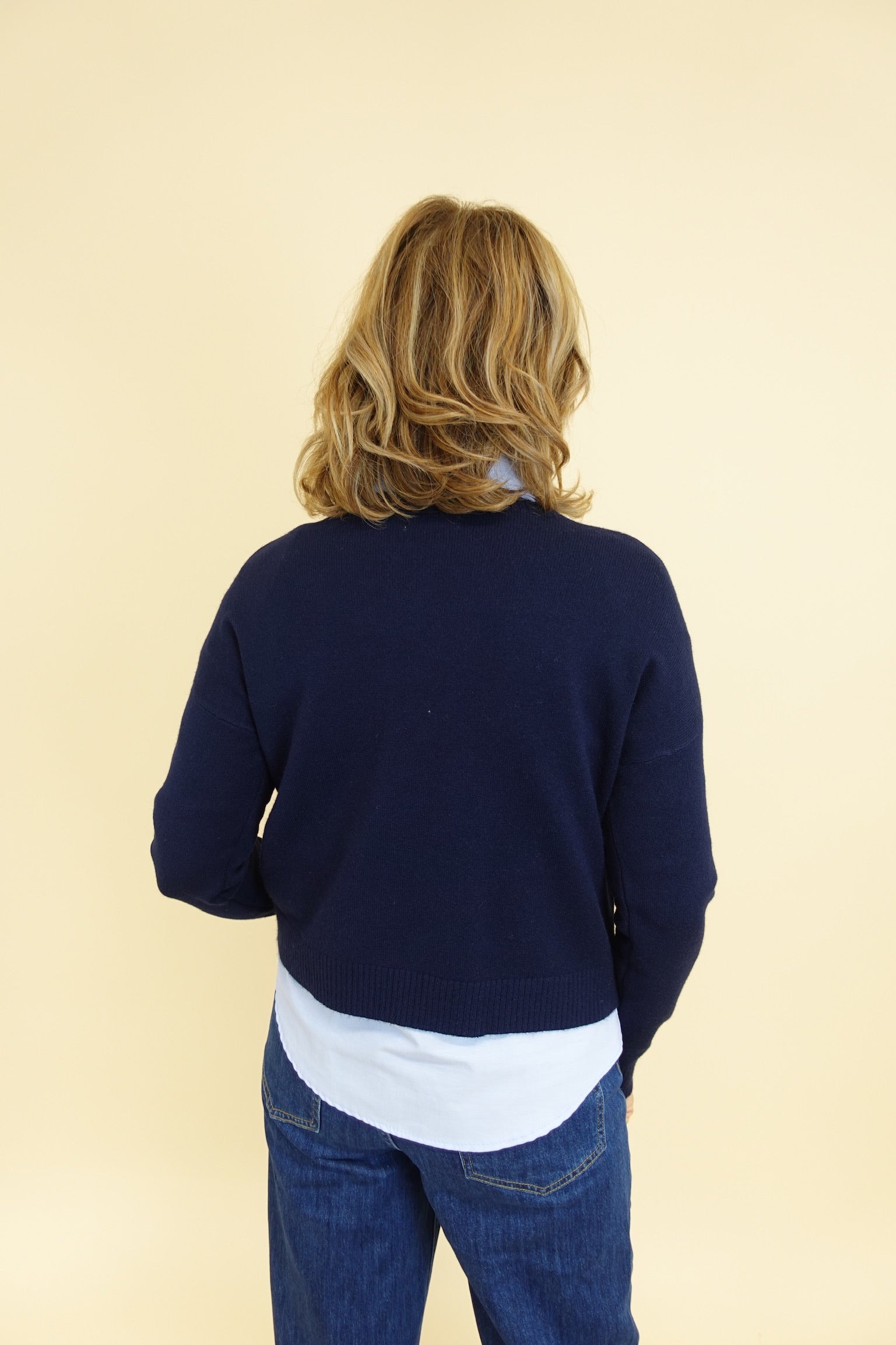 Maglione Samuela Blu