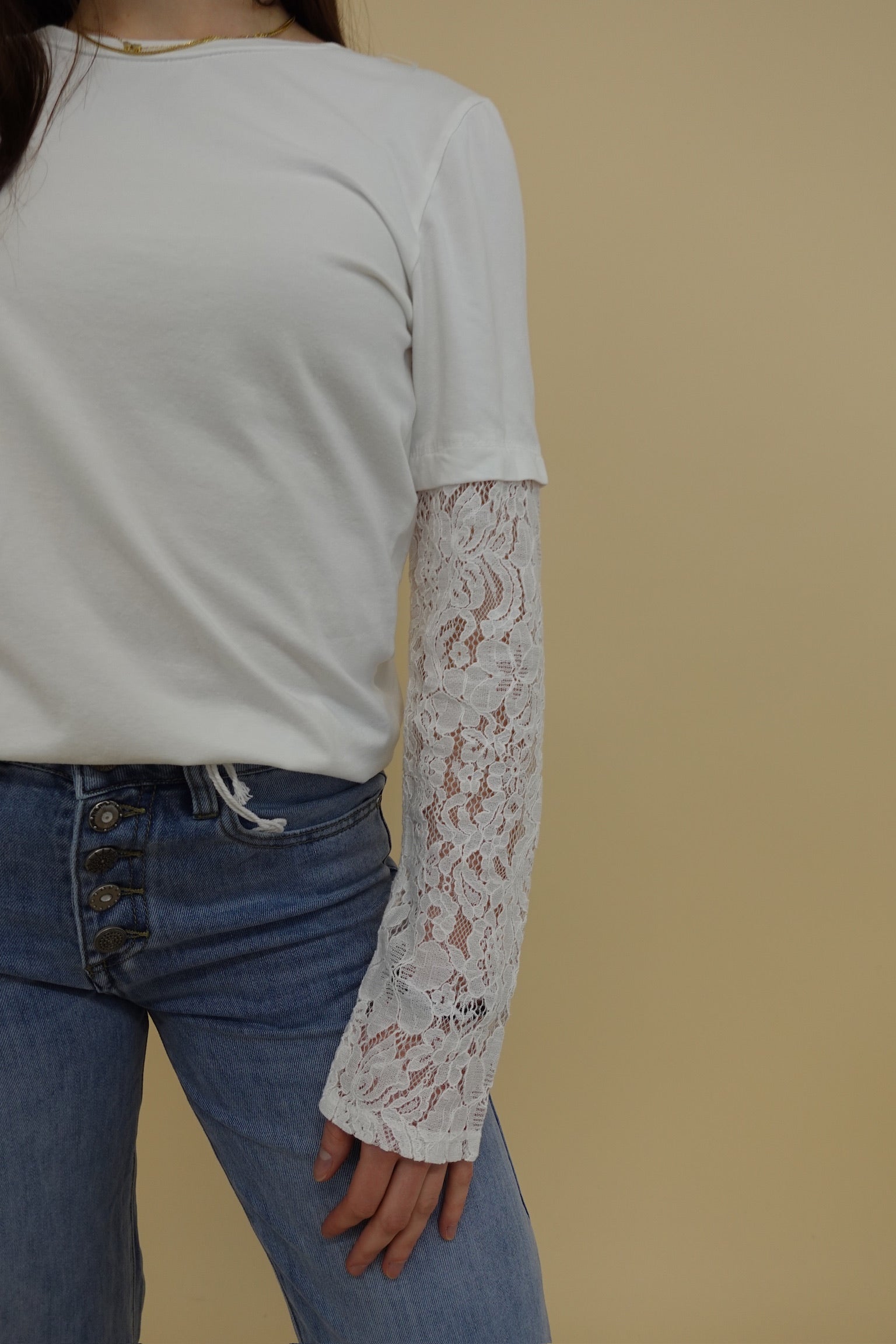 Maglia Pizzo New Bianco