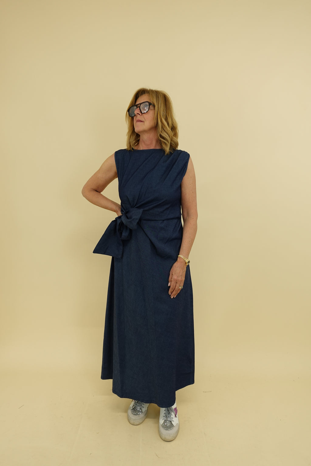Abito Fiocco Jeans