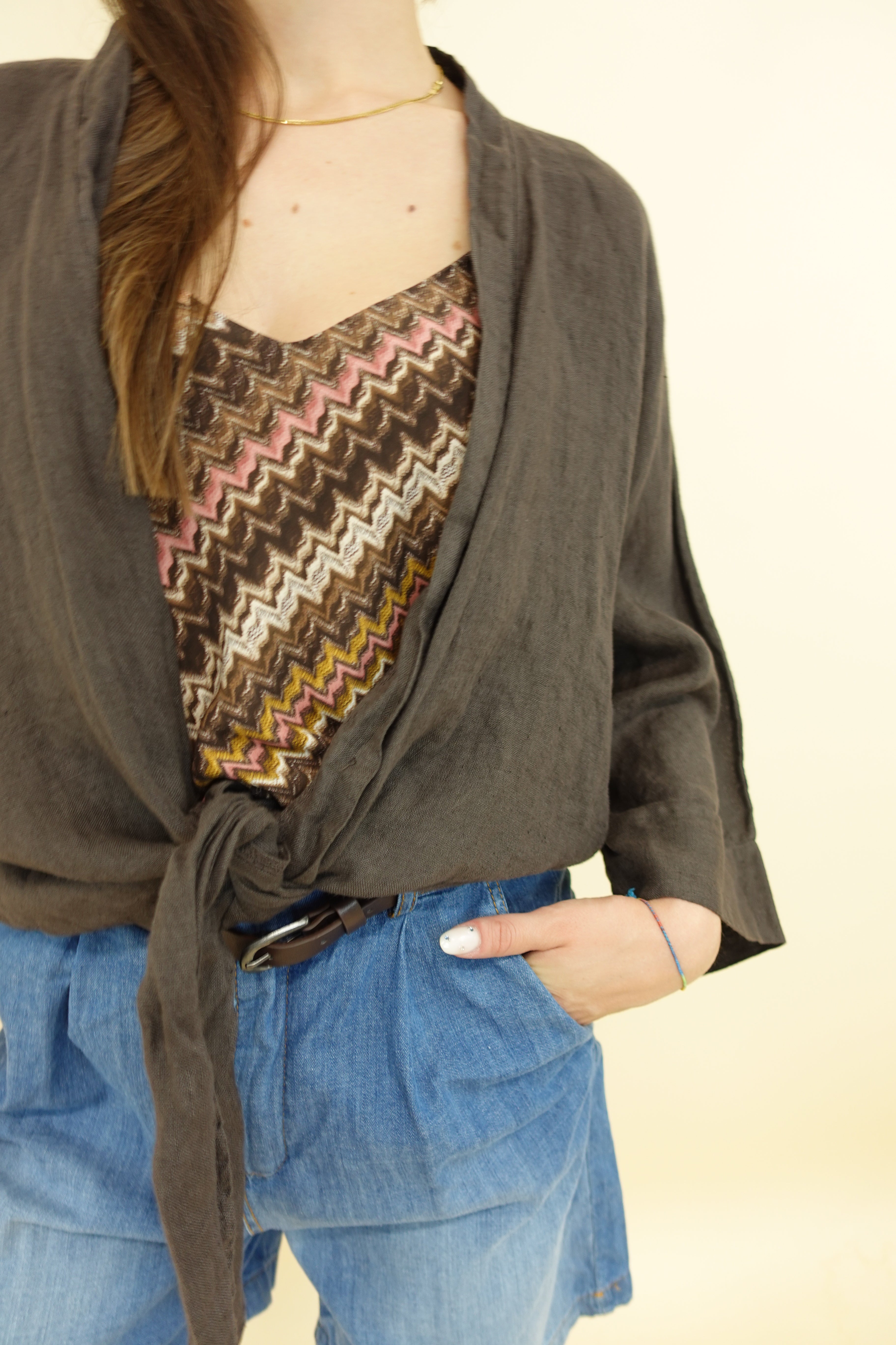 Camicia Corsica Marrone