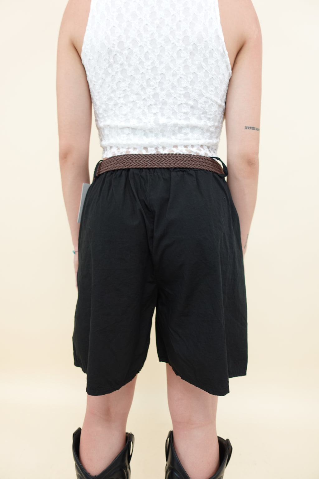 Shorts Valentina Nero