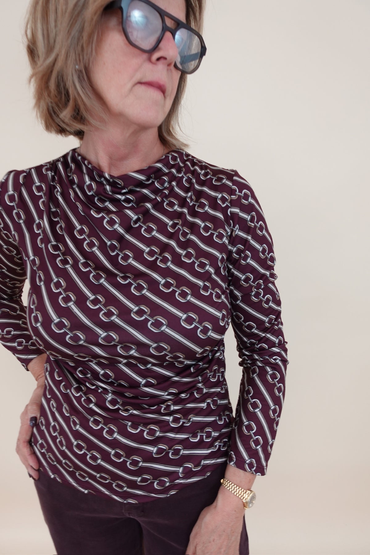 Maglia Rosanna Bordeaux