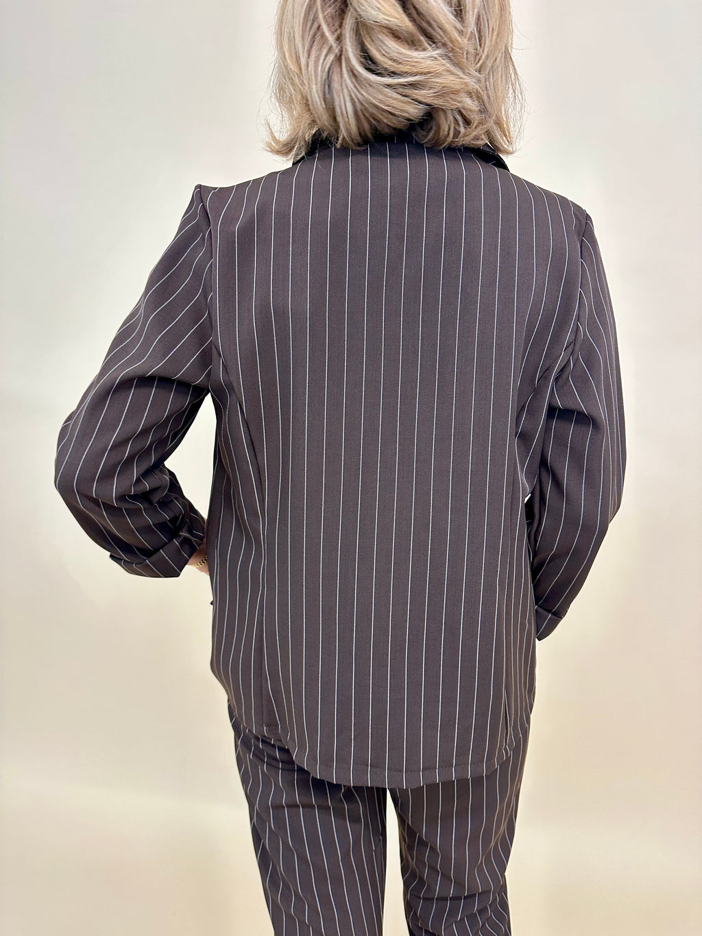 Completo Gessato Long