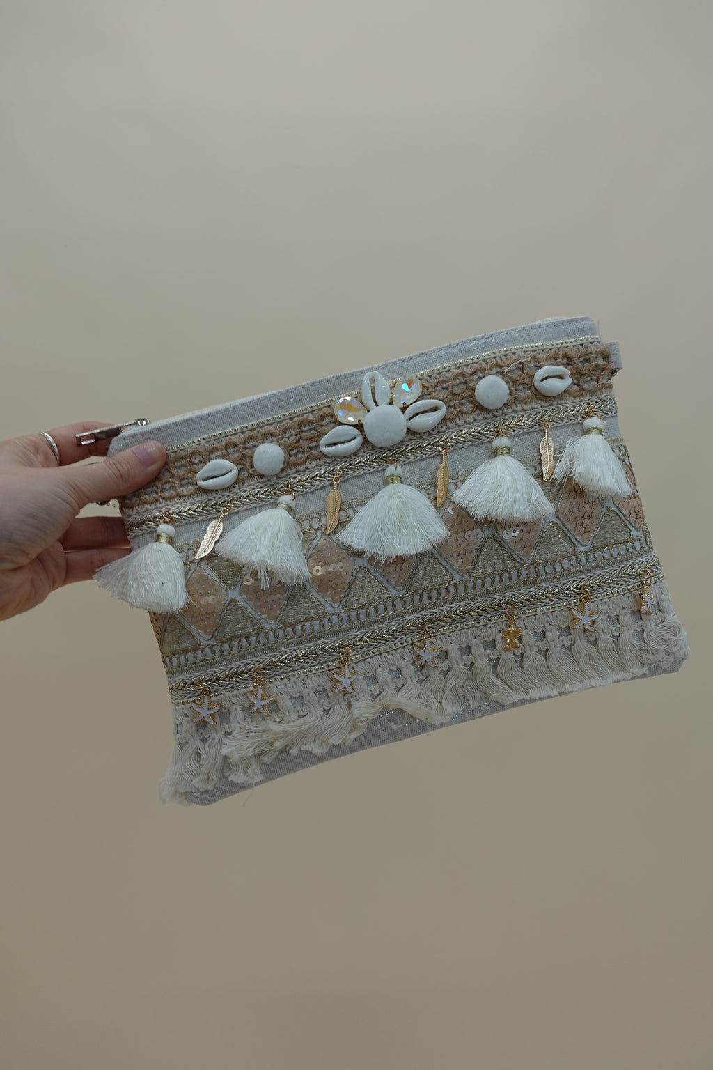 Borsa Grecia Beige