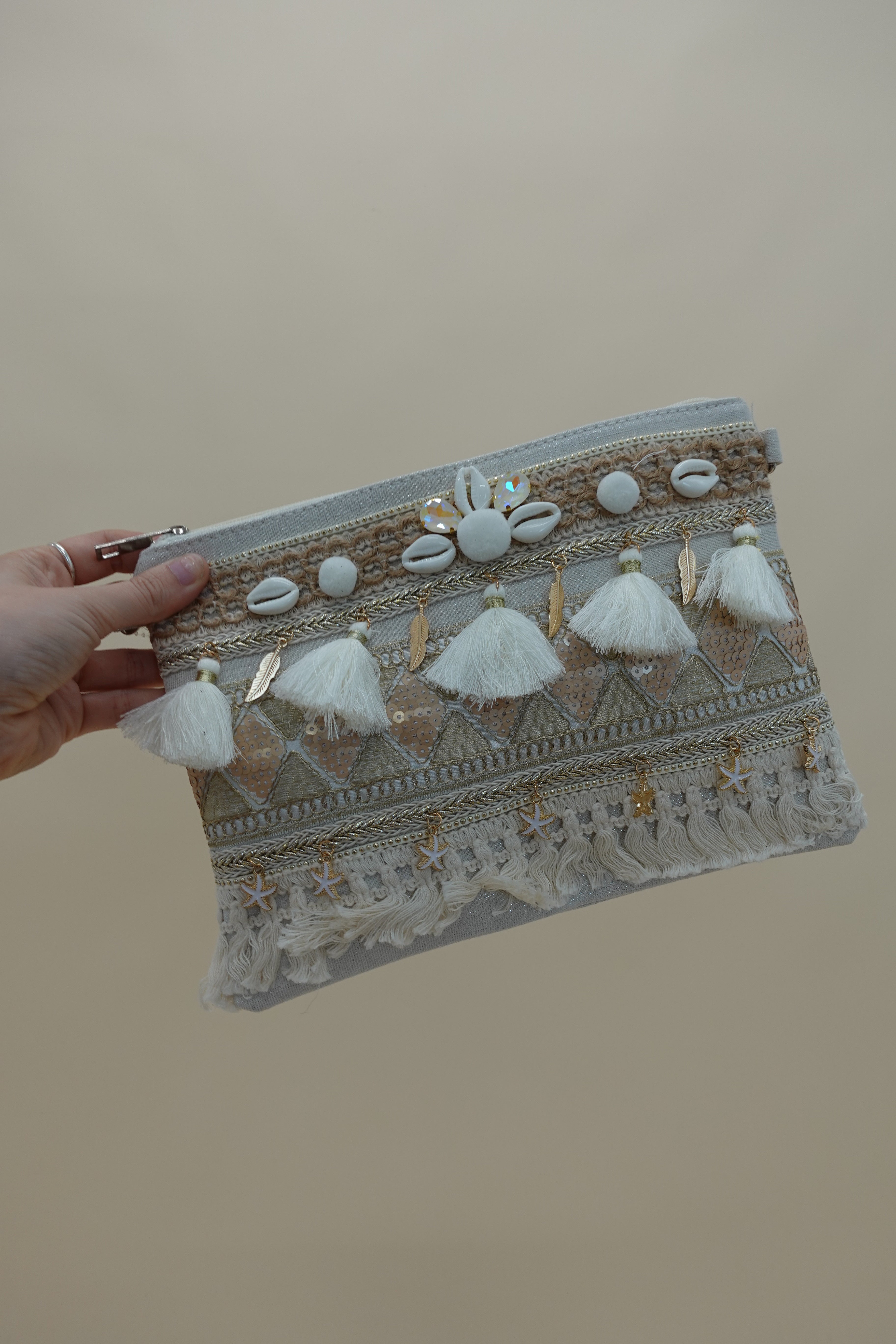 Borsa Grecia Beige