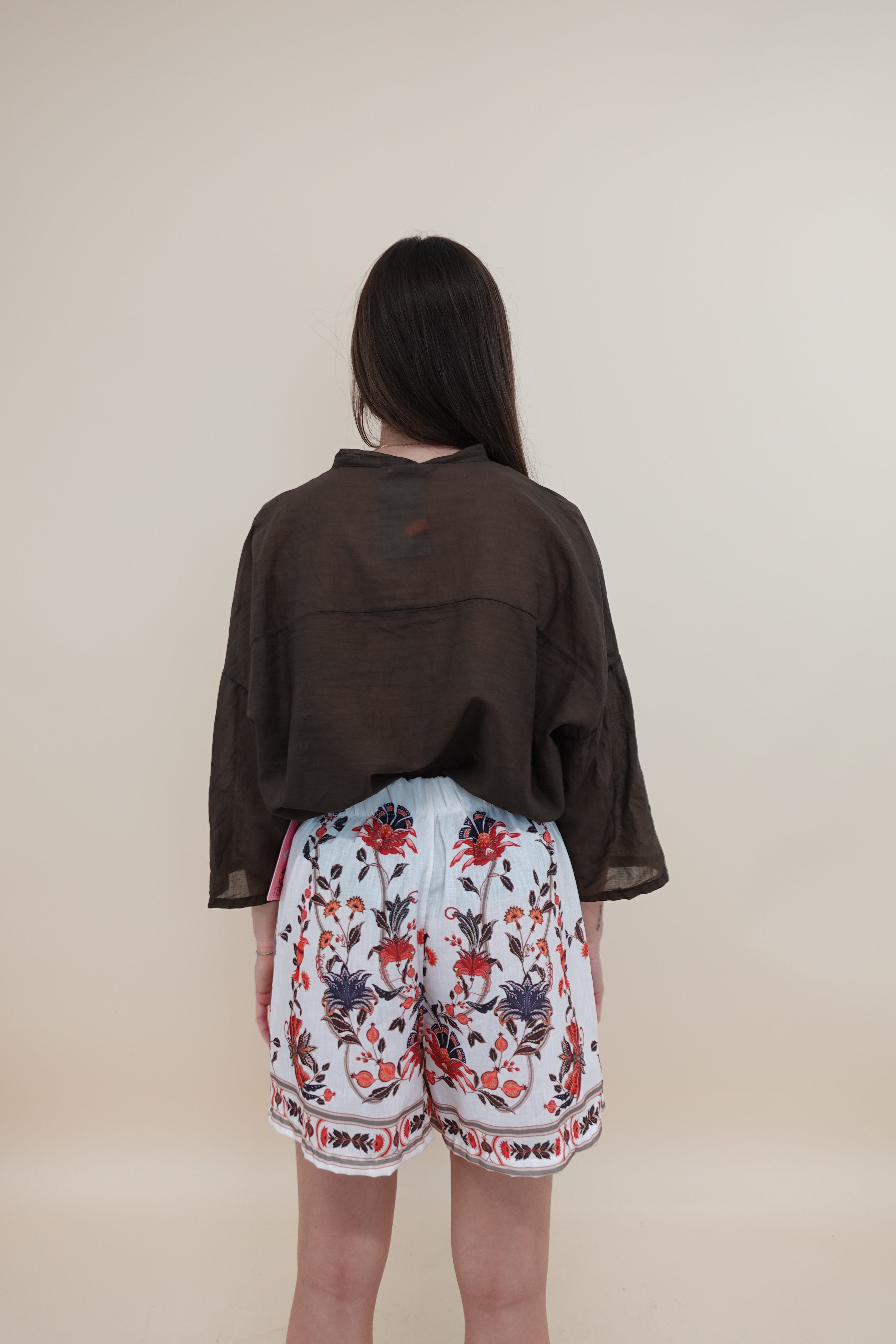 Shorts Etro Marrone