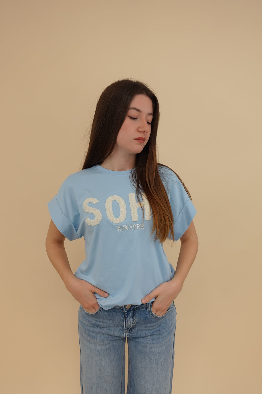 T-Shirt Soho Azzurra