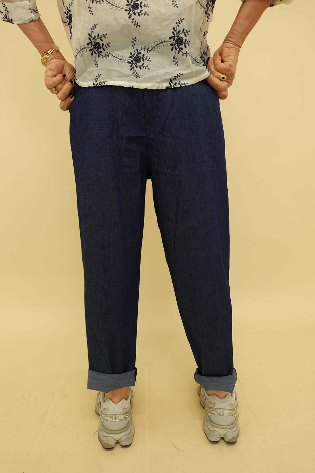 Jeans Bottoni Balloon