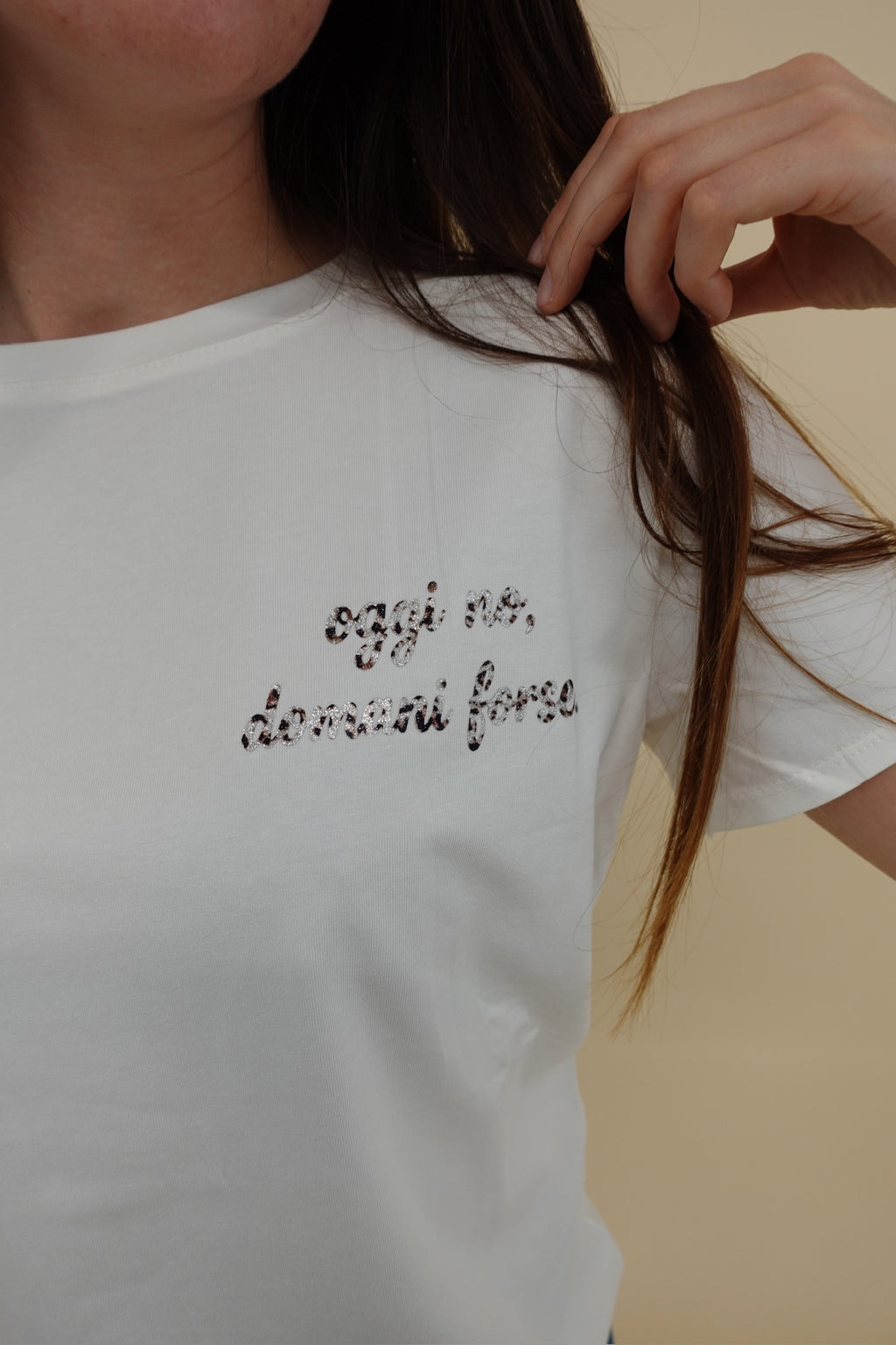 T-shirt Domani forse