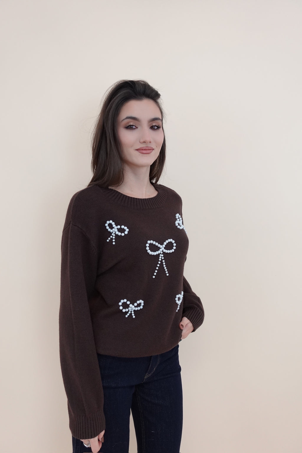 Maglione Grazia Marrone