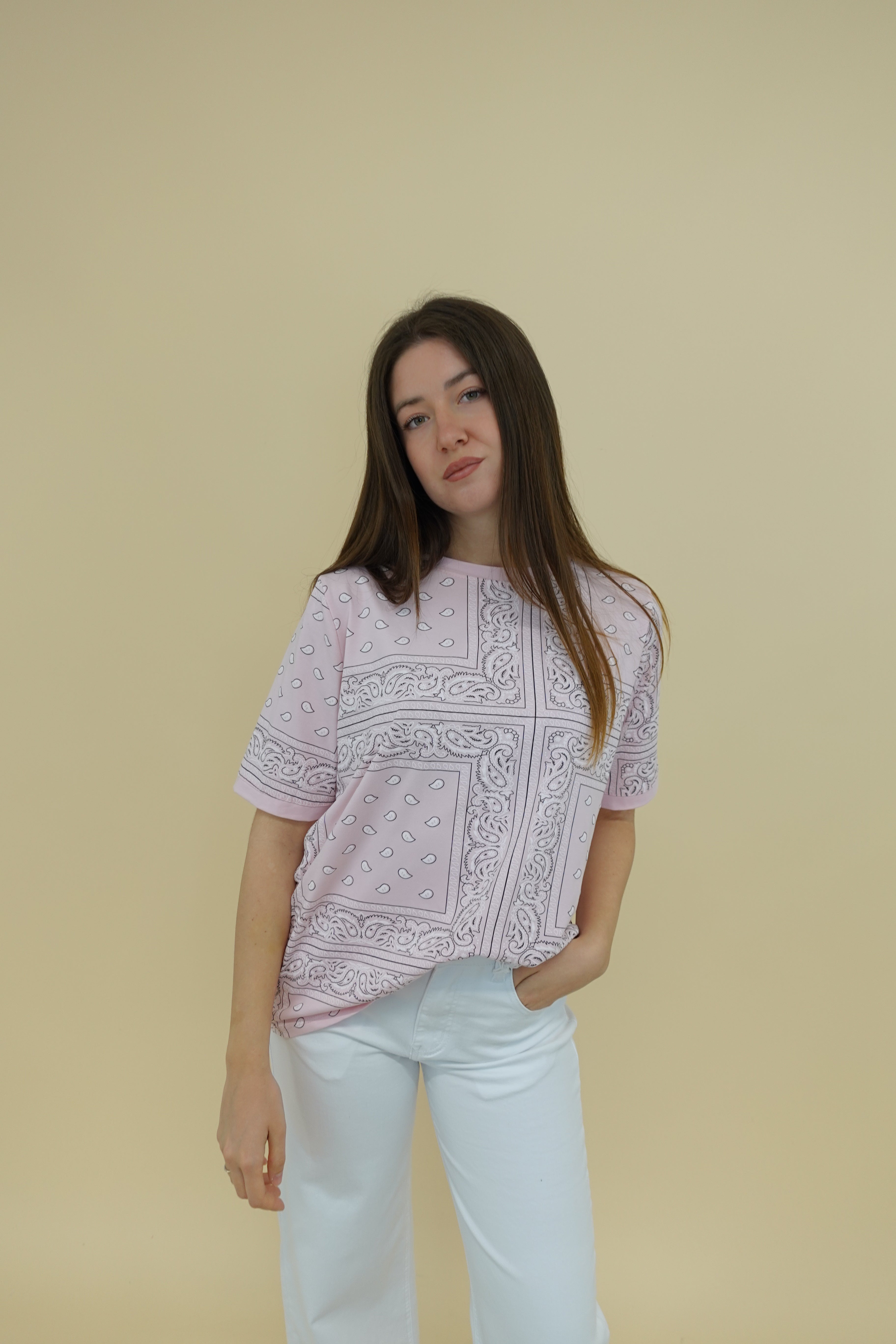 T-shirt Bandana Rosa