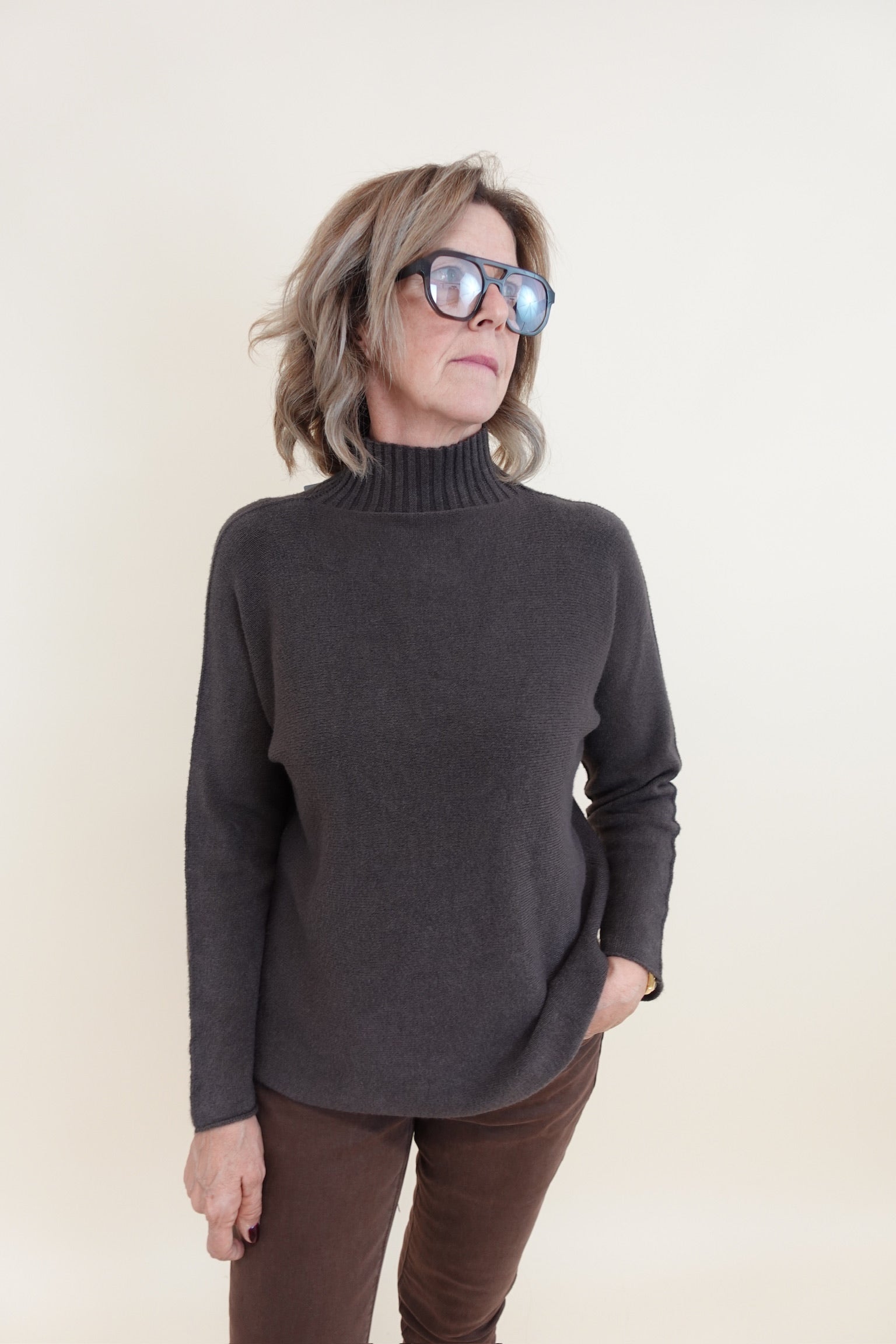 Lupetto Marika Marrone