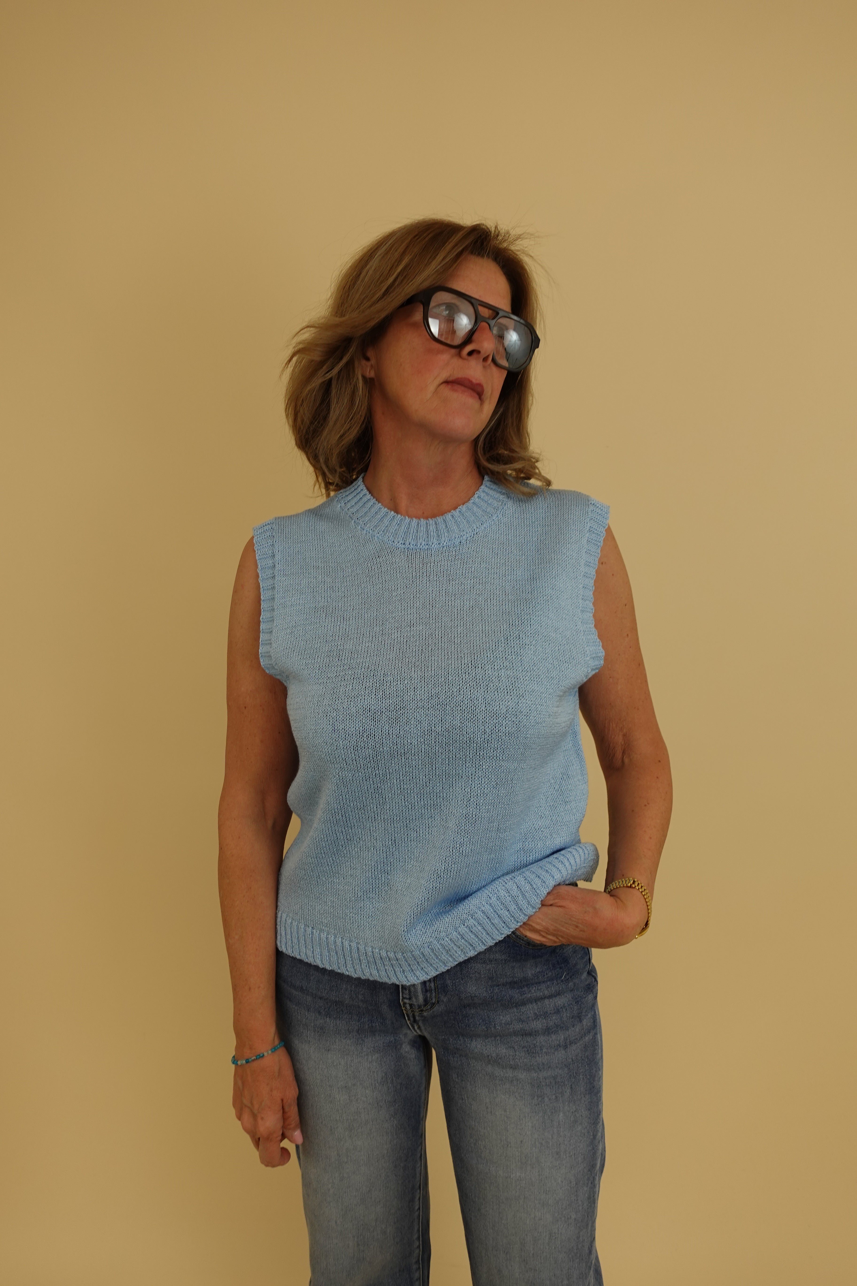 Gilet Alessia Azzurro